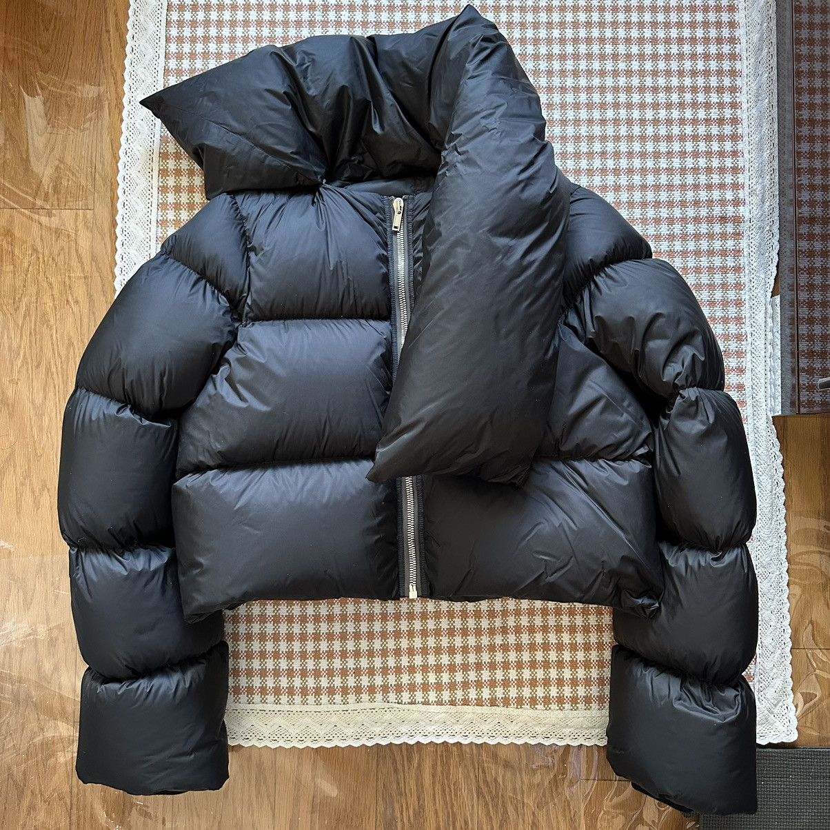 Rick Owens “GETHSEMANE” Babel Mountain Cropped Puffer Jacket