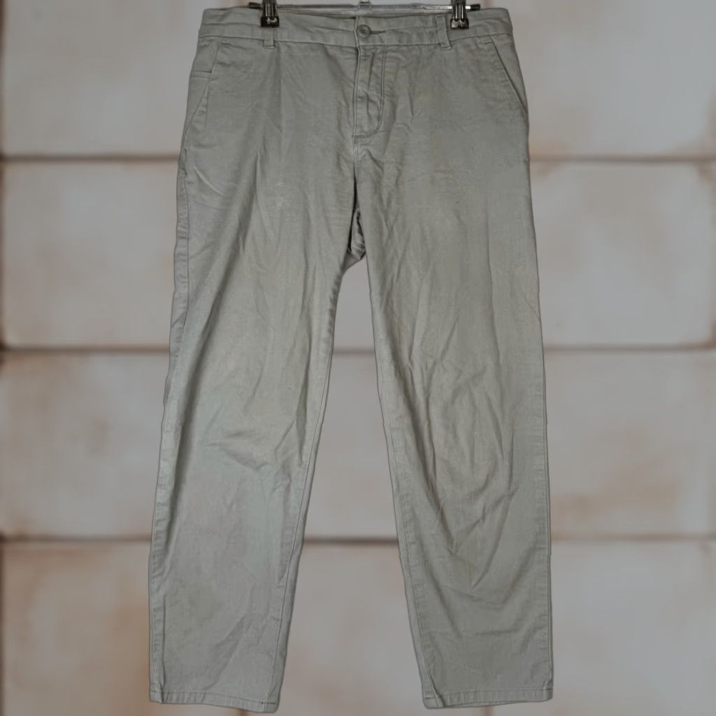 Patagonia Patagonia Pants Women 6 Stone Gray Organic Cotton Dress Hiking Ankle Trousers Gray Womens Size 28" / US 6 / IT 42 - 1 Thumbnail