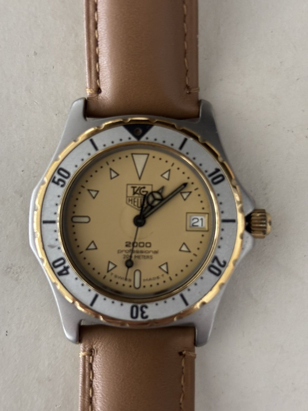 Other Vintage Tag Heueur Watch Size 34 - 4 Thumbnail