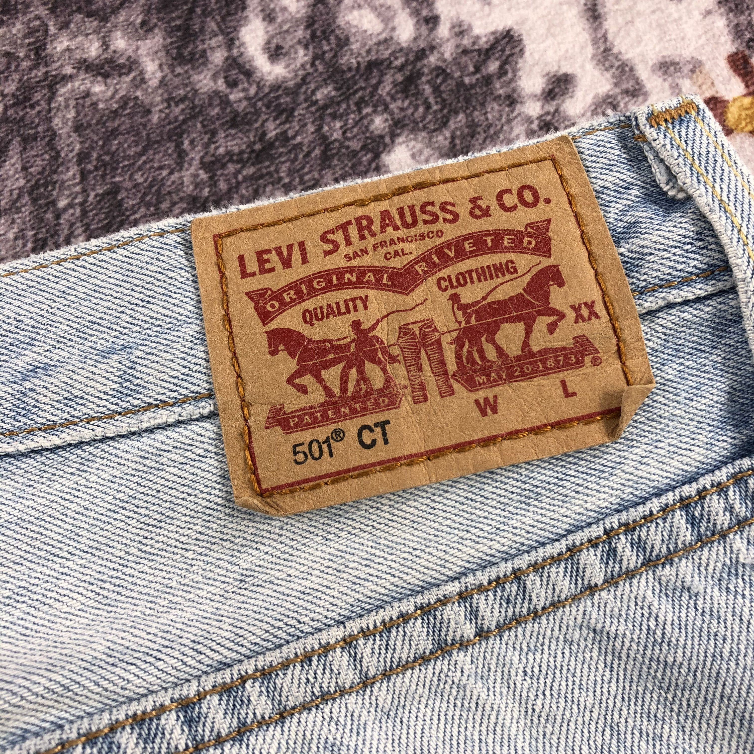 Levi's Vintage Light Wash Levis 501 Jeans-JM2278 Size US 34 / EU 50 - 6 Thumbnail