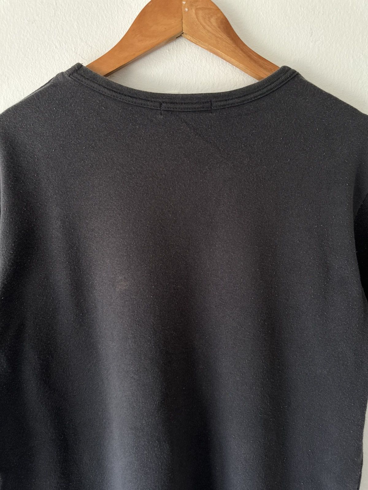 Yohji Yamamoto Y’s for Men Minimal Black Crewneck T Shirt Size US M / EU 48-50 / 2 - 5 Thumbnail