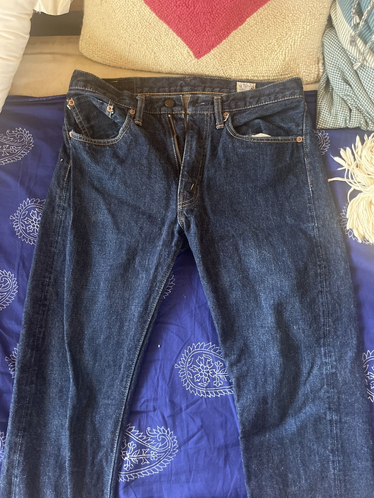 Orslow Orslow 107 Raw Denim XS Size US 27 - 1 Thumbnail