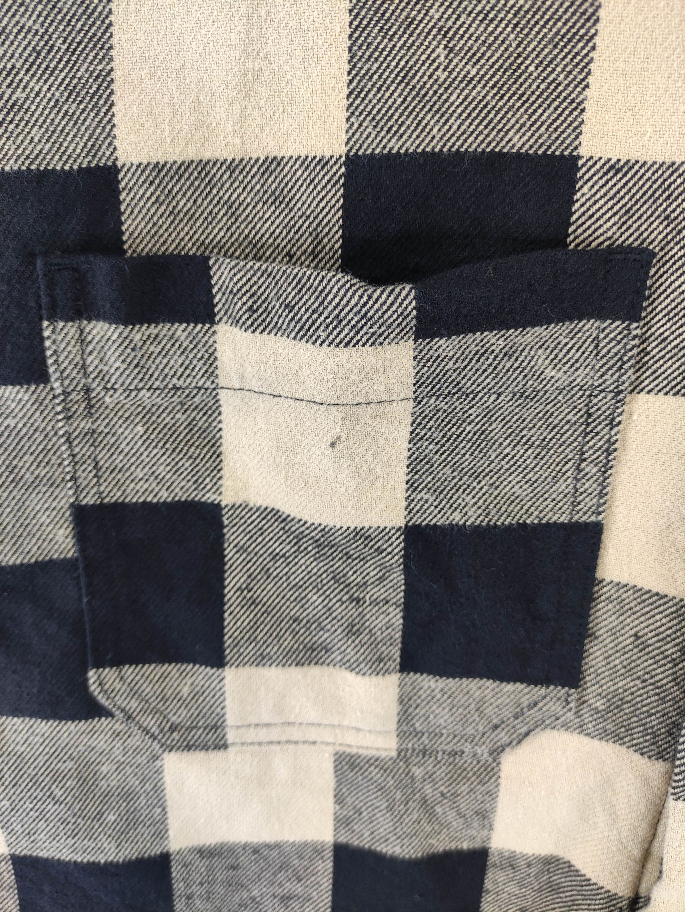 H&M H&M Flannel Jacket Checkered Button Up Two Poket Size US S / EU 44-46 / 1 - 2 Thumbnail