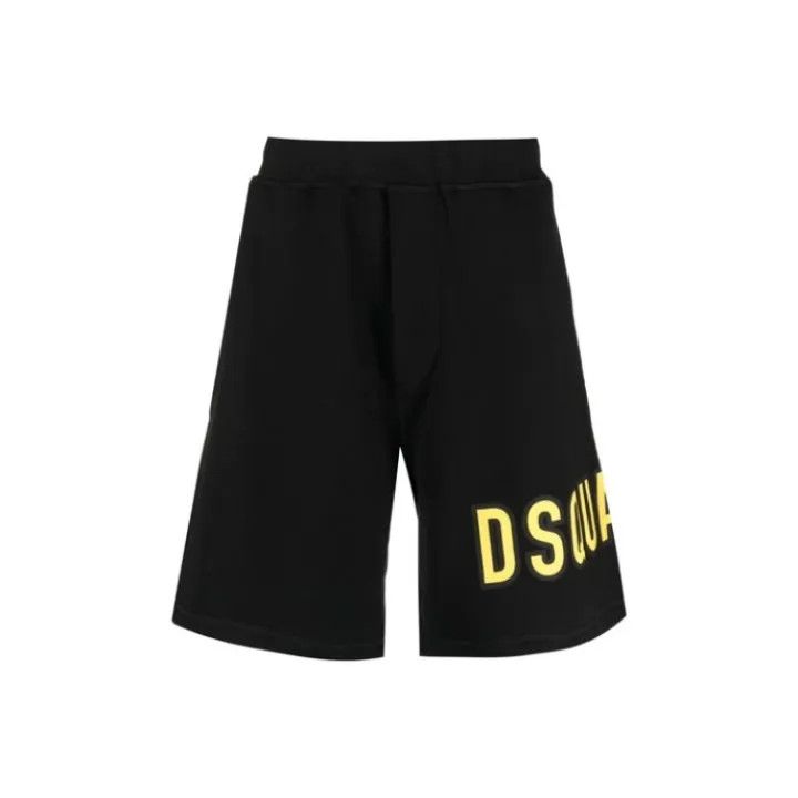 Dsquared2 DSQUARED2 Logo Print Shorts for Men 0079 Size US 27 - 1 Thumbnail
