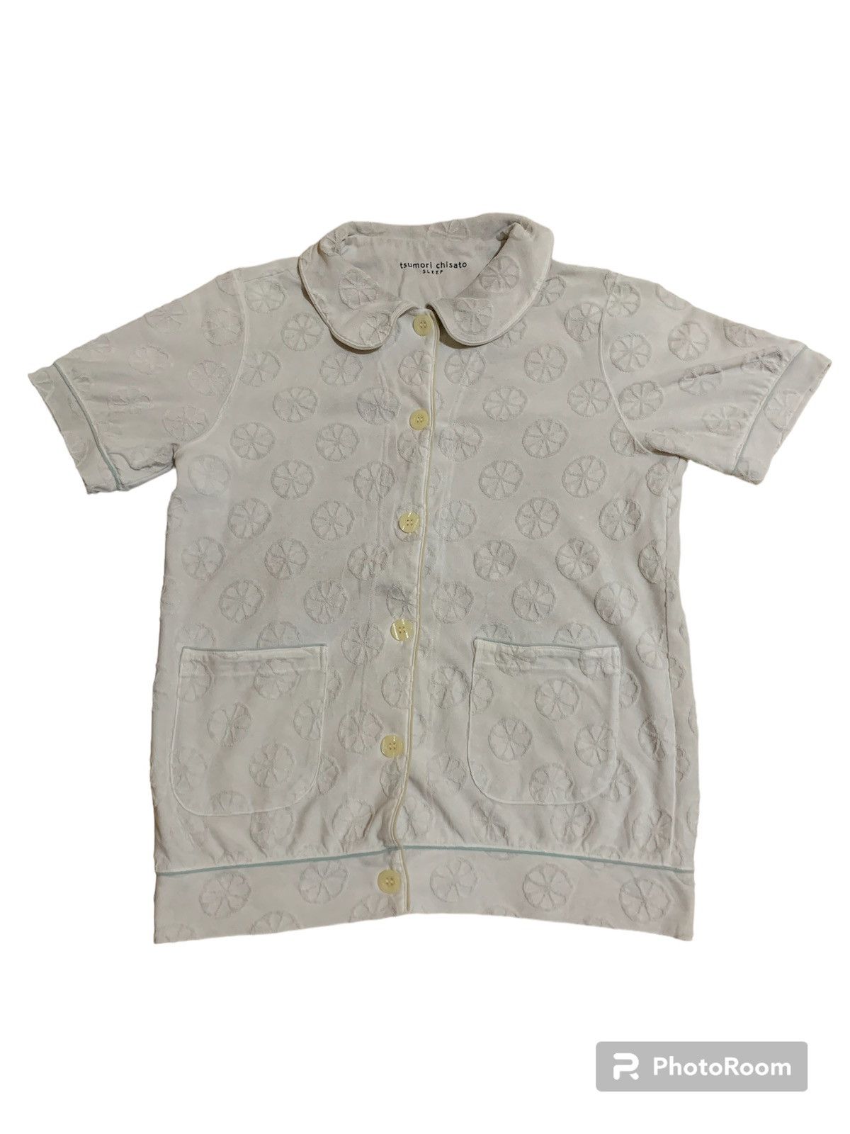 Issey Miyake × Tsumori Chisato × Vintage Vintage Tsumori Chisato Sleep Shirt Lemon Embroided Size US S / EU 44-46 / 1 - 1 Thumbnail