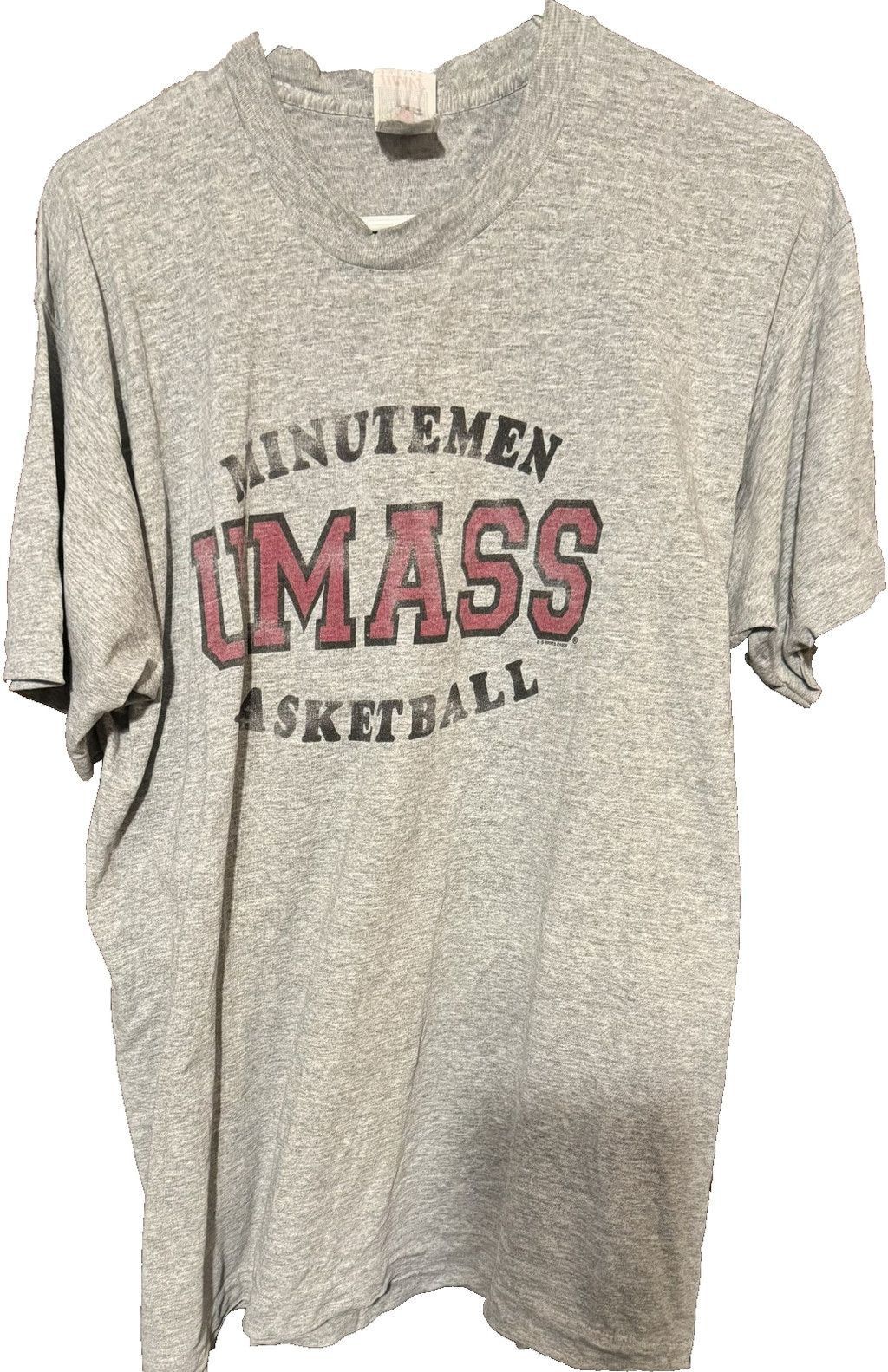 NCAA UMass Minutemen Basketball T-shirt Men's XL Gray Size US XL / EU 56 / 4 - 1 Thumbnail