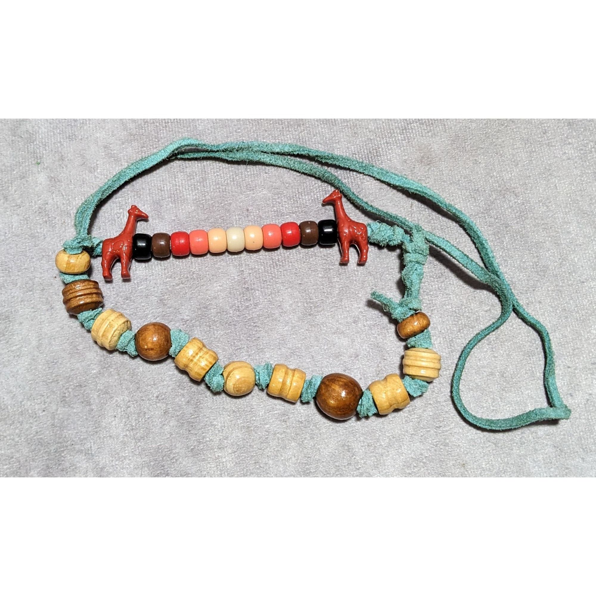 Other Handmade Rainbow Beaded Animal Necklace Size ONE SIZE - 8 Thumbnail