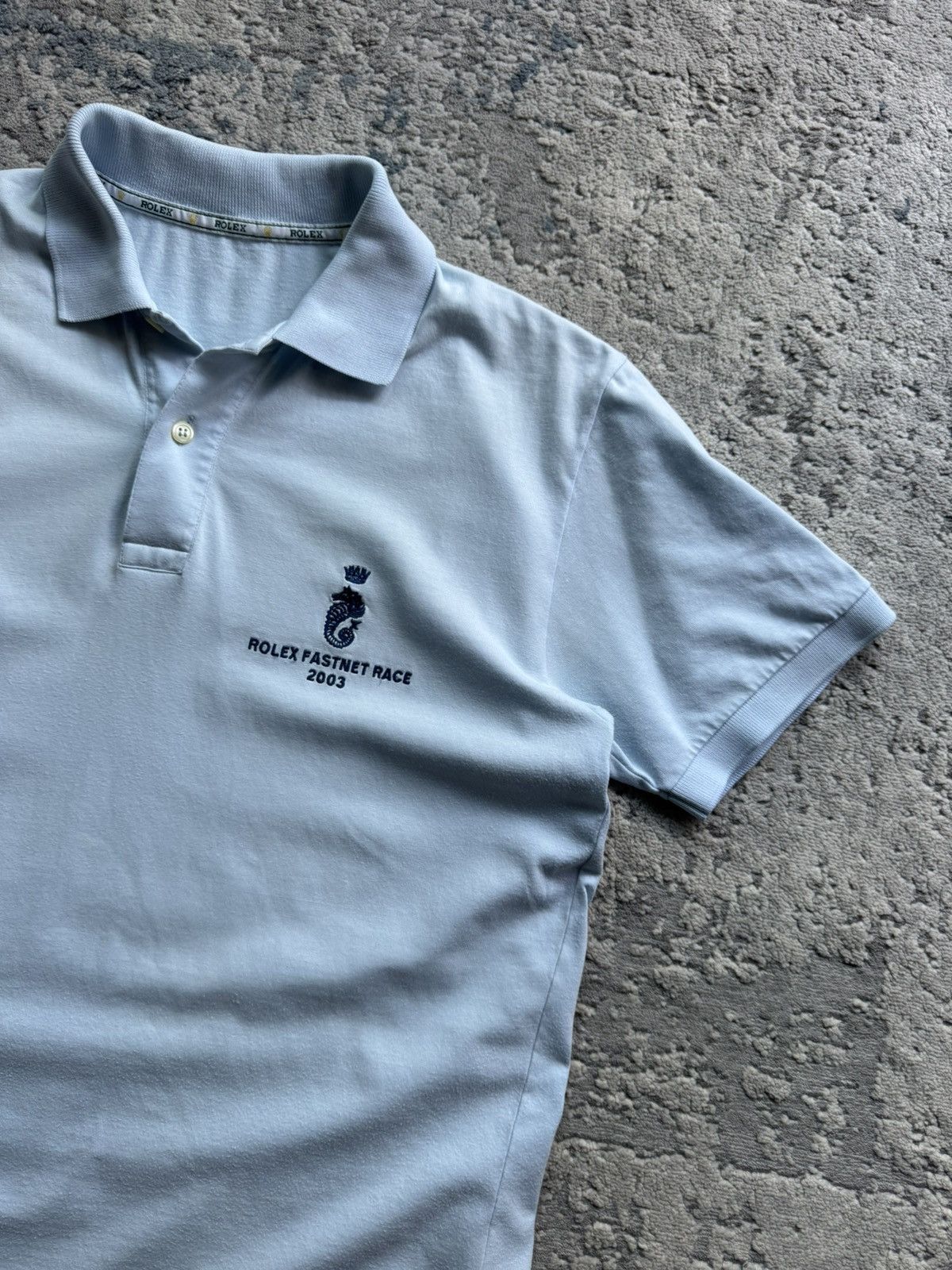 Rolex Rolex Vintage Pastnet Race 2003 Polo t shirt size M Size US M / EU 48-50 / 2 - 3 Thumbnail