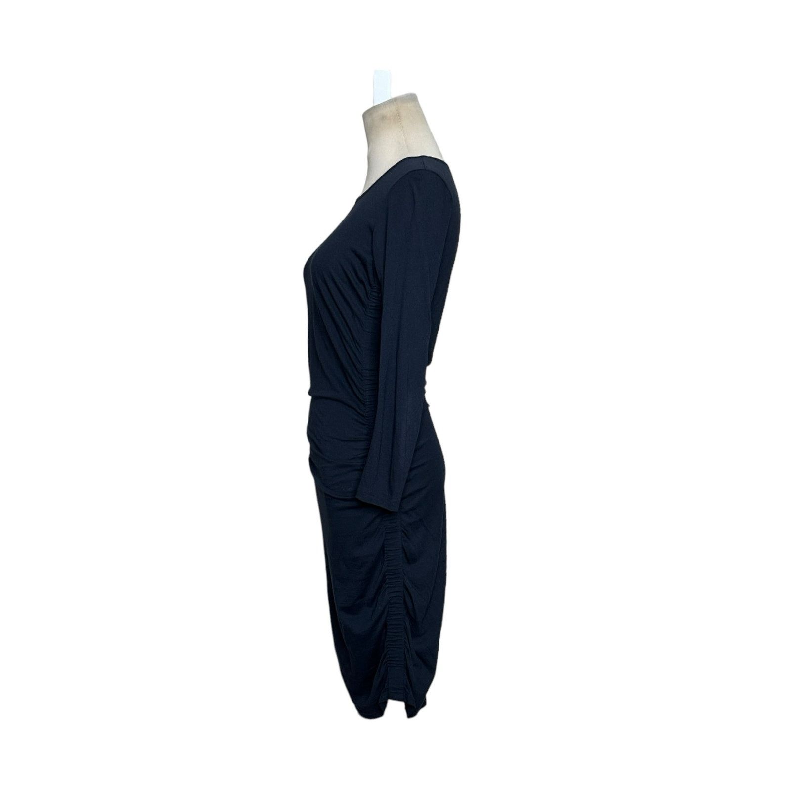 Theory Theory navy blue plume jersey dress size small Size S / US 4 / IT 40 - 10 Thumbnail