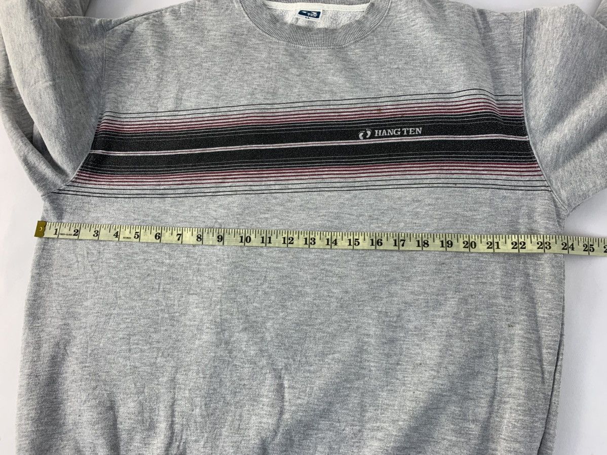 Hang Ten Hang Ten Striped Chest Printed Pullover Sweatshirt Design Size US XL / EU 56 / 4 - 9 Thumbnail