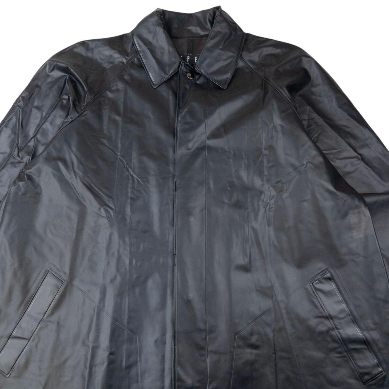Yohji Yamamoto Vintage Yohji Yamamoto Impermeable Transluscent Rain Jacket Size US XL / EU 56 / 4 - 3 Thumbnail