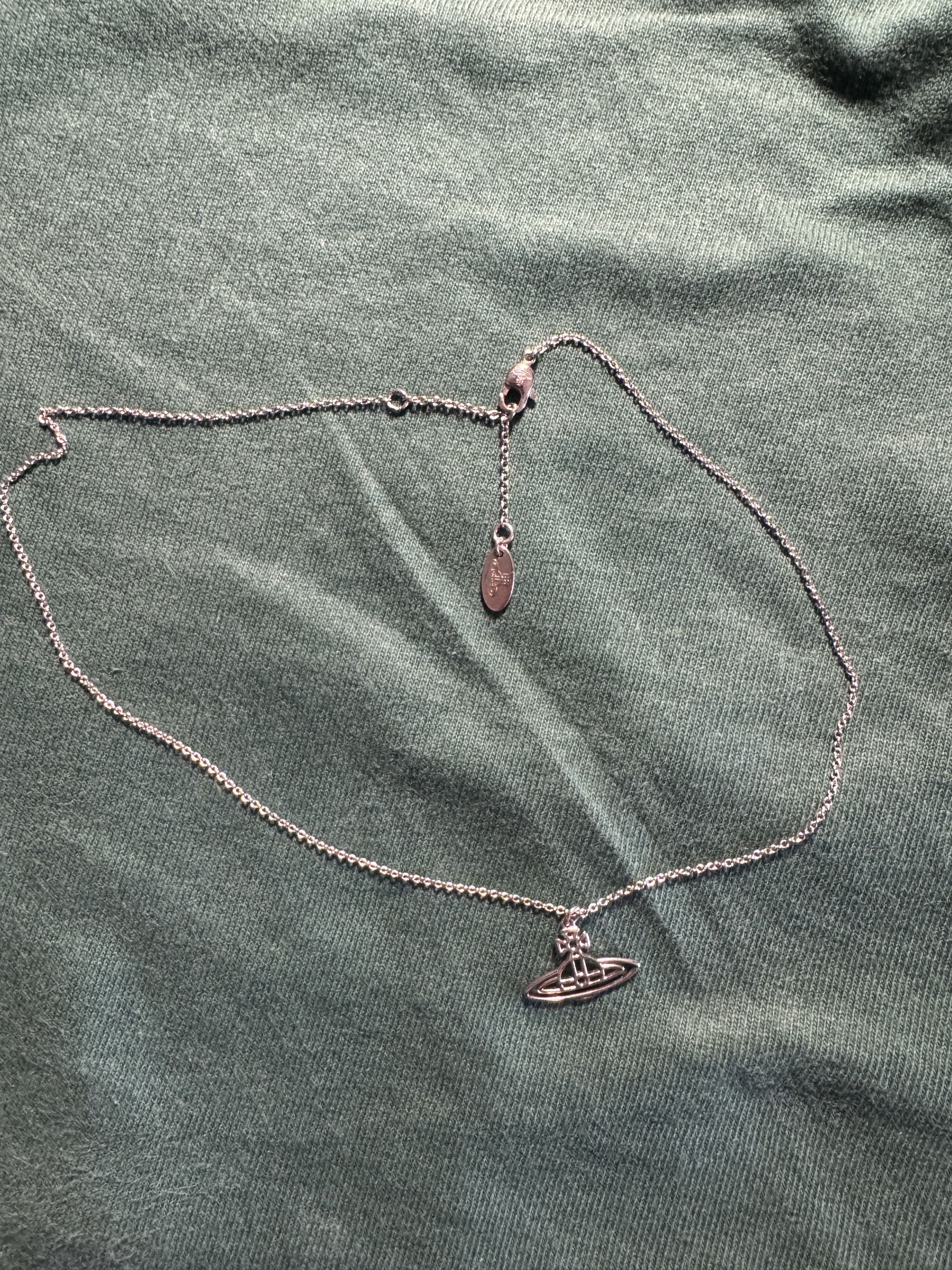 Vivienne Westwood 2D Flat Orb Necklace Size ONE SIZE - 6 Thumbnail