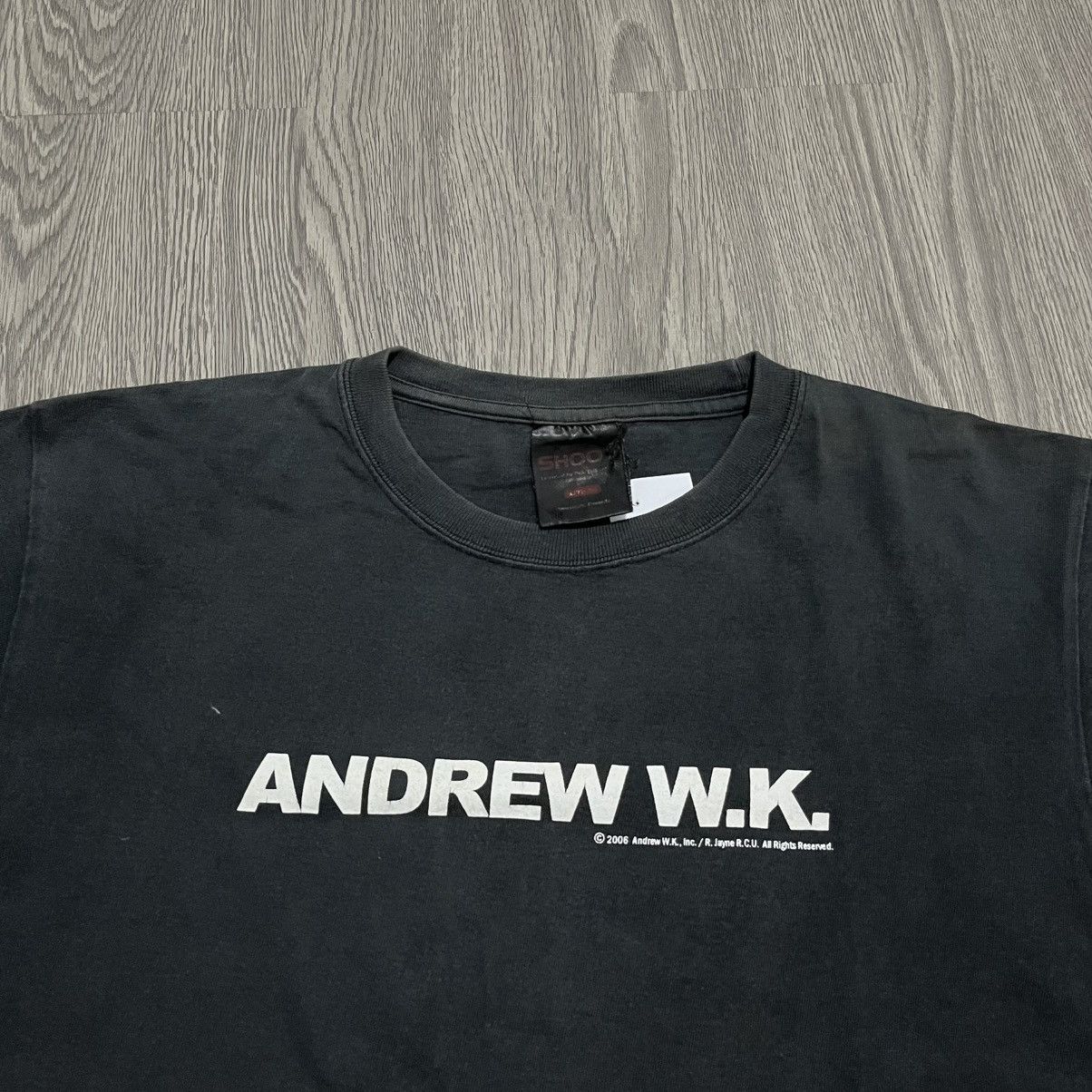 Rap Tees ANDREW W.K. Music Or Die Tee Size US M / EU 48-50 / 2 - 2 Thumbnail