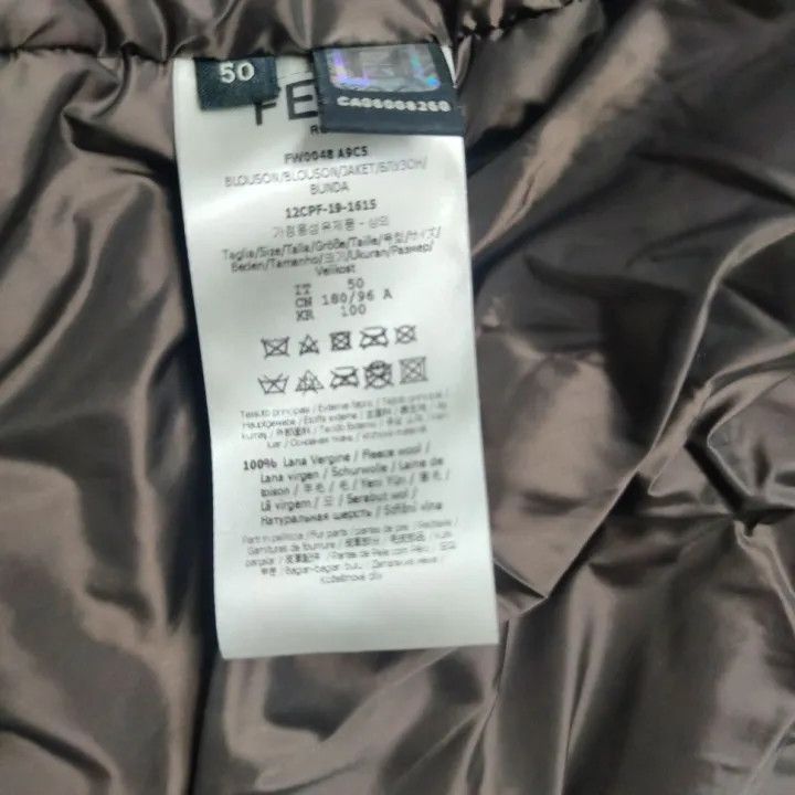 Fendi Fendi Color Block Logo Zip-Up Casual Jacket -2507 Size US L / EU 52-54 / 3 - 3 Thumbnail
