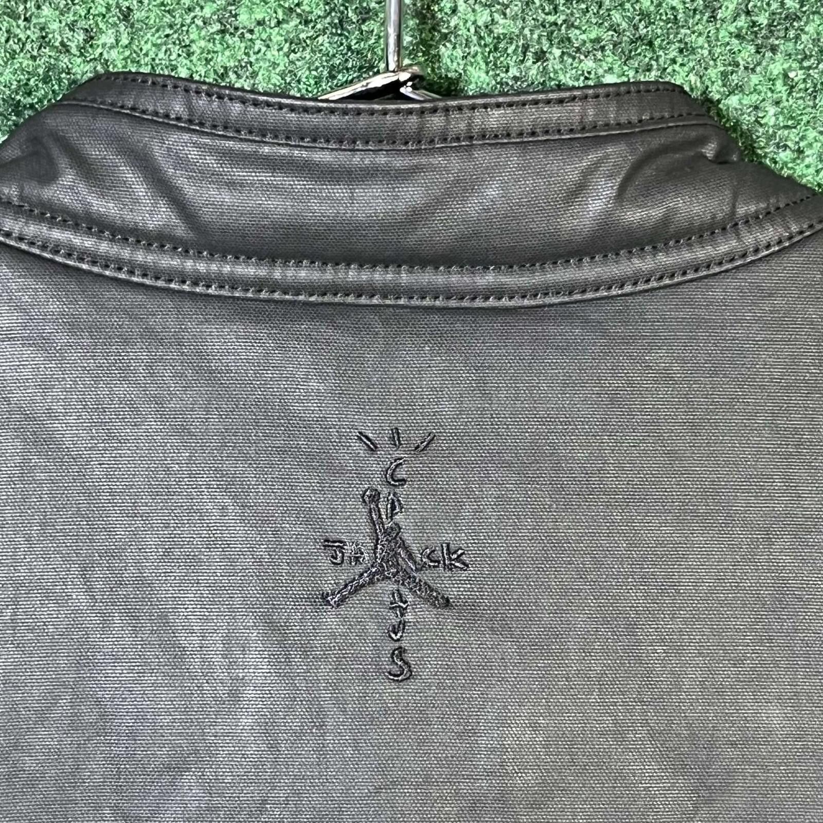 Jordan Brand Jordan X Travis Scott TS Waxed Jacket Black M New Size US M / EU 48-50 / 2 - 9 Thumbnail
