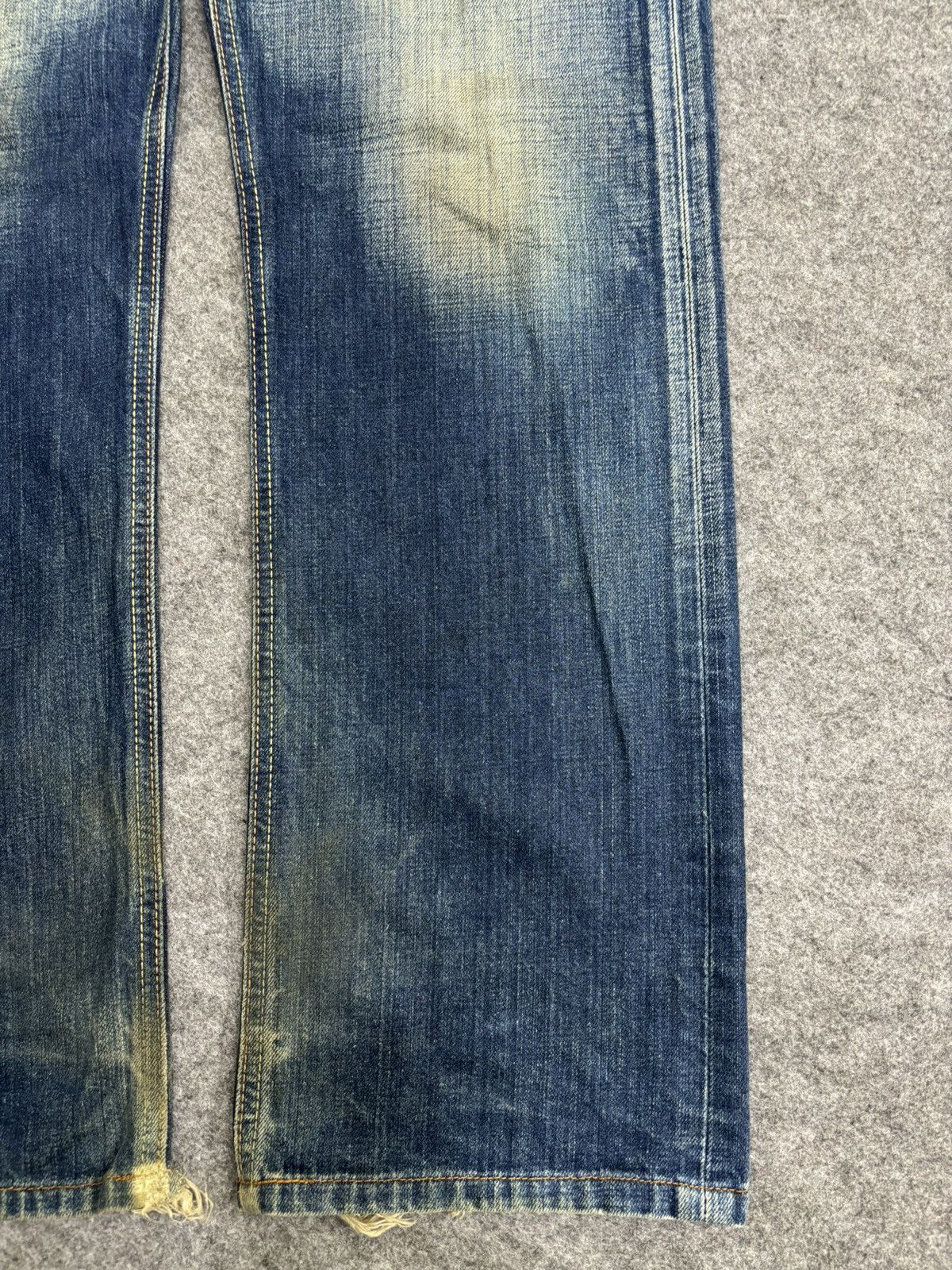 Edwin 💥Cool Fades💥Edwin 503 Regular Stonewash Fades Denim F493 Size US 34 / EU 50 - 9 Thumbnail
