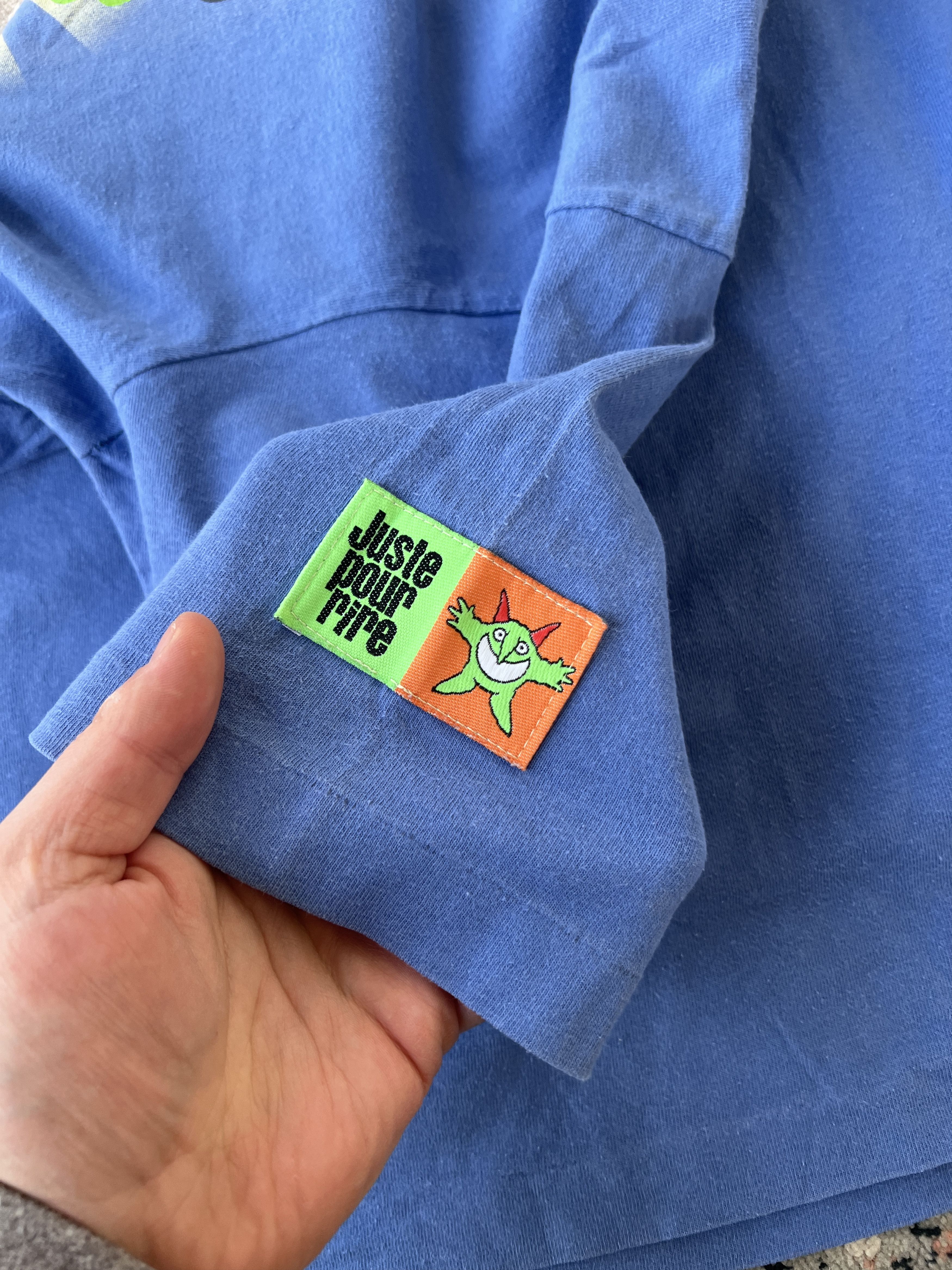 Vintage 1998 Juste Pour Rire Peace And Laughs Tee Size US M / EU 48-50 / 2 - 7 Thumbnail