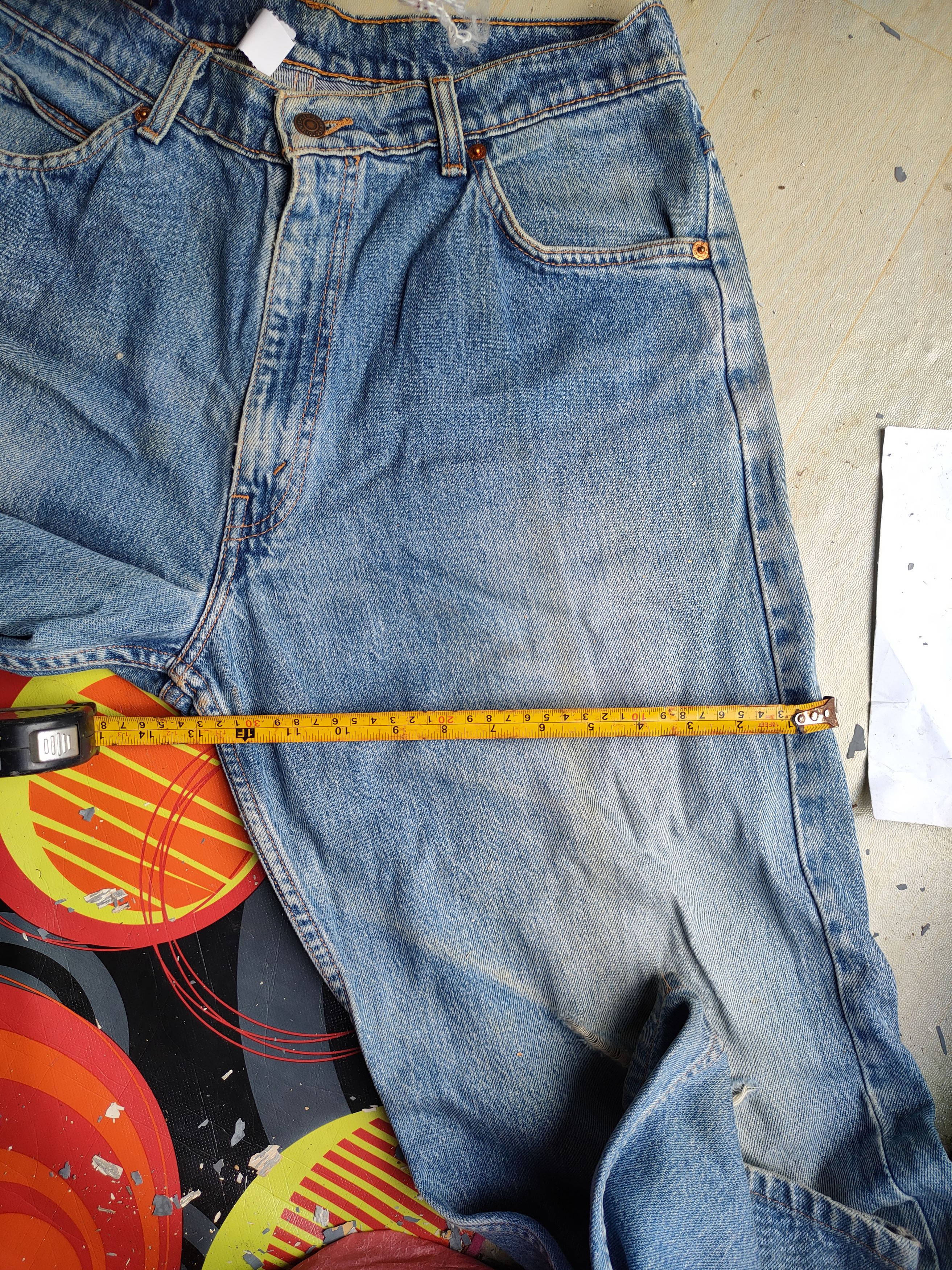 Levi's 613 Levi's orange tab Distressed Ripped Jeans #S2831 Size US 32 / EU 48 - 20 Thumbnail
