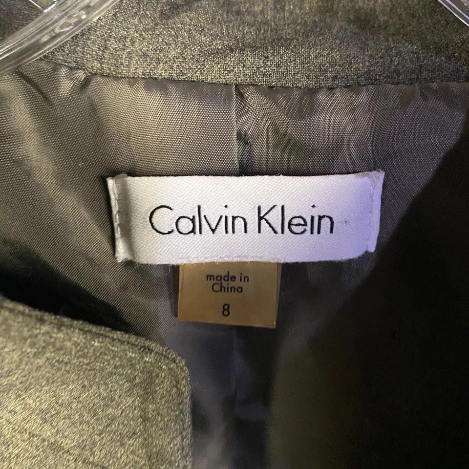 Calvin Klein Calvin Klein Dress Women's Size 8 Shirt Button Up Sleeveless Size M / US 6-8 / IT 42-44 - 3 Thumbnail