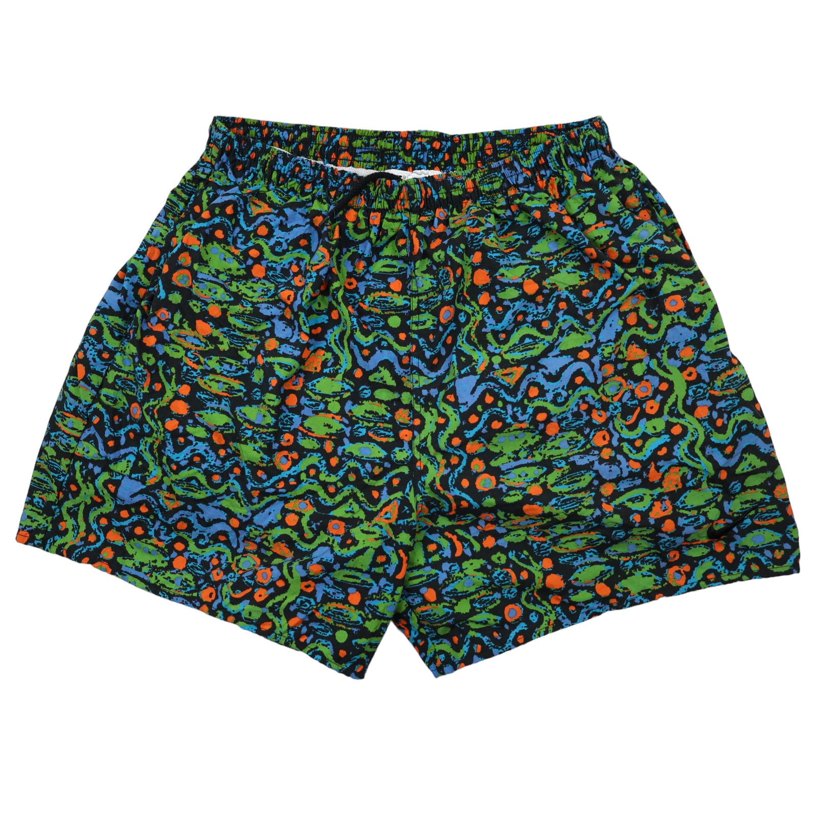 Nike × Vintage Vintage Nike Crazy Allover Print Swim Trunks Size US 32 / EU 48 - 1 Thumbnail