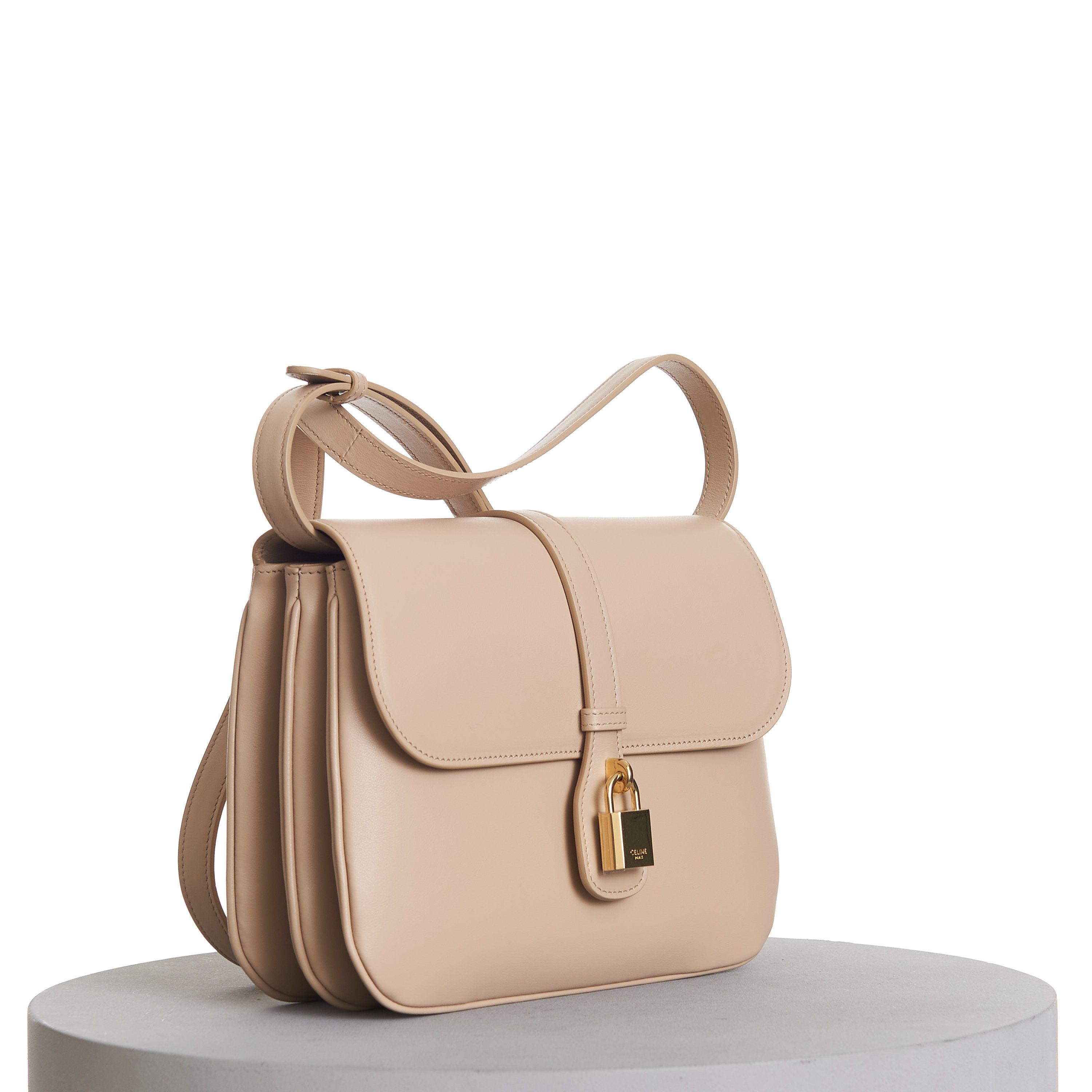 Celine Medium Tabou Bag In Nude Smooth Calfskin Size ONE SIZE - 10 Thumbnail