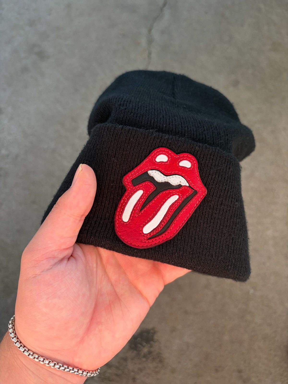 Chrome Hearts Chrome Hearts Rolling Stones Beanie Size ONE SIZE - 4 Thumbnail