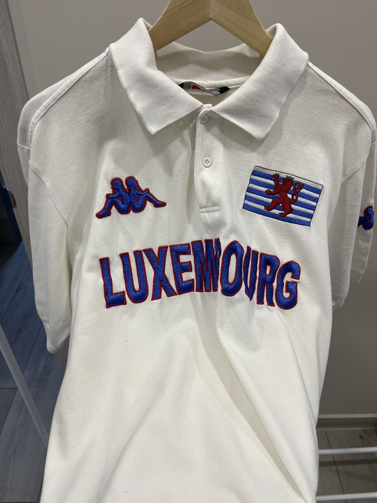 Kappa Kappa Polo T-shirt vintage Luxembourg Size US XL / EU 56 / 4 - 3 Thumbnail