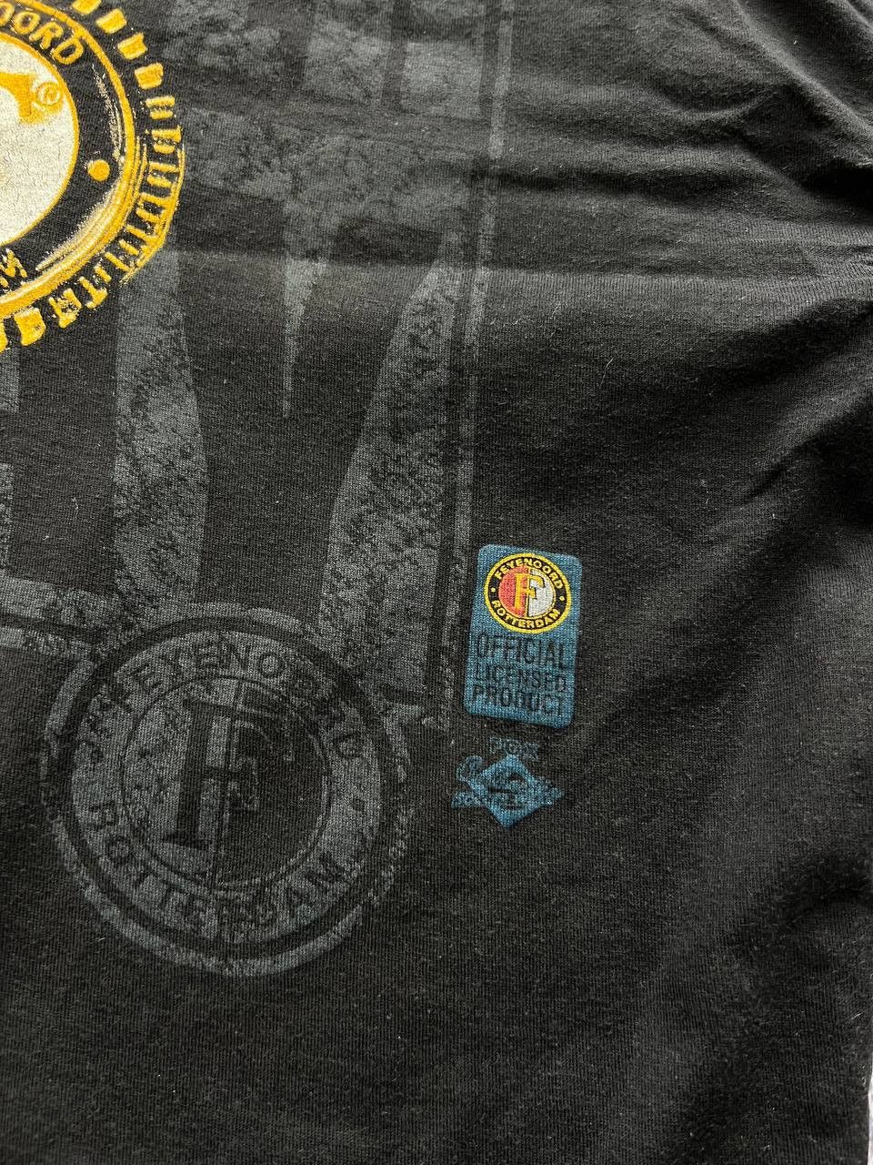Vintage 90s FEYENOORD T SHIRT FOXTEE JERSEY VINTAGE RARE Size US L / EU 52-54 / 3 - 7 Thumbnail