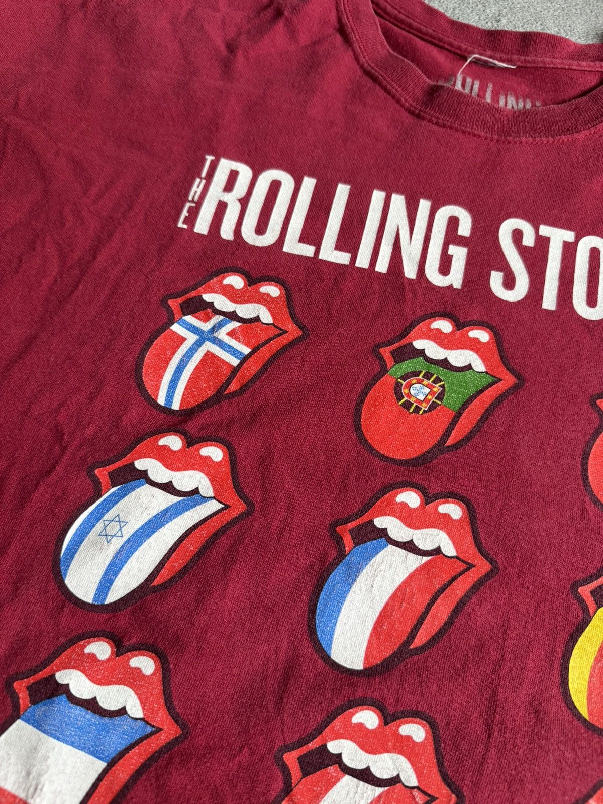 Band Tees × Vintage Rolling Stones XL Tour 2014 tee T-shirt vintage I4 On Fire 🔥 Size US XL / EU 56 / 4 - 10 Thumbnail