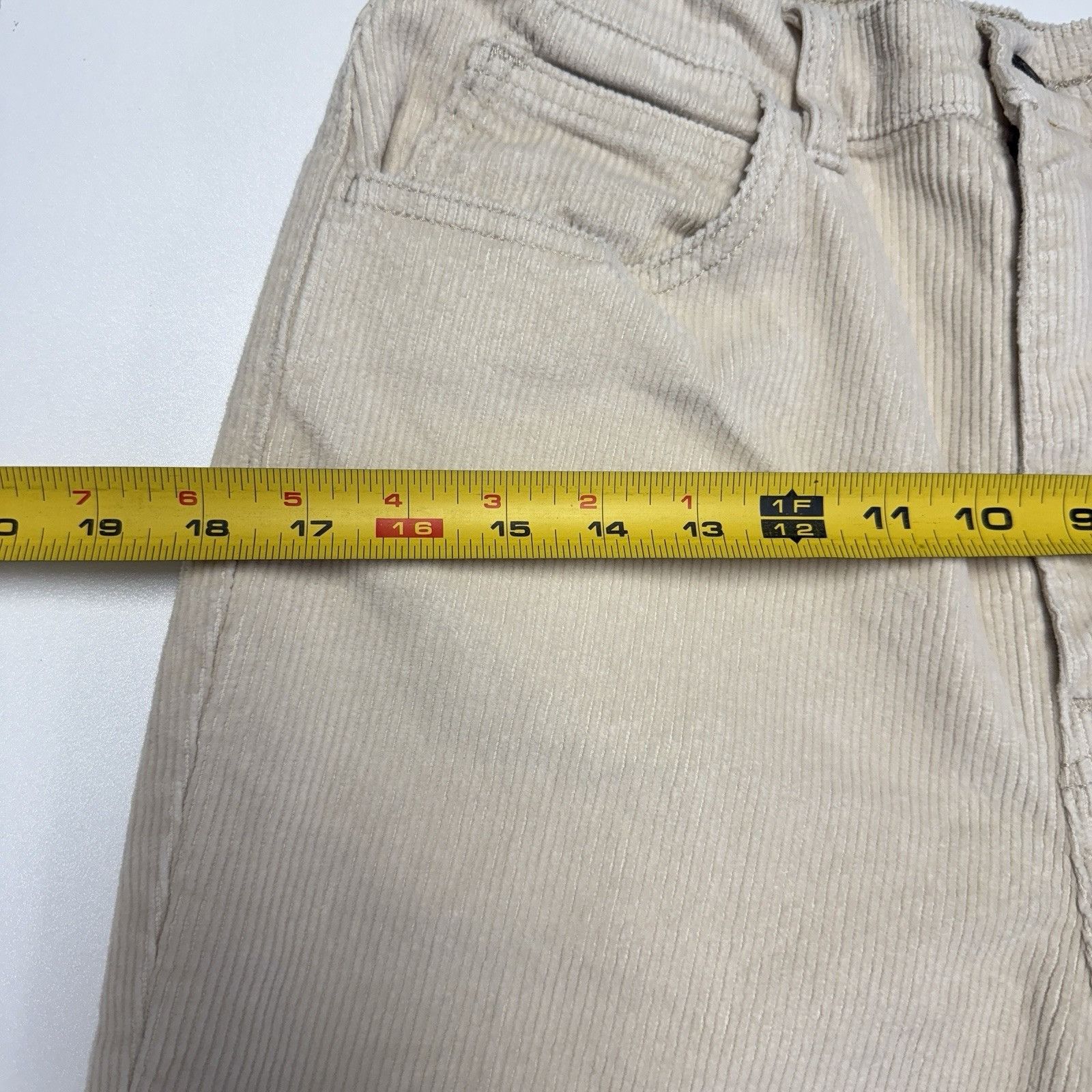 Levi's Levi's 70s High Flare Corduroy Pants Womens 29 Cream LVC Size 29" - 8 Thumbnail
