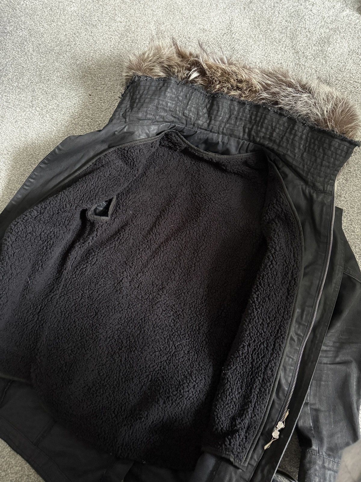 14th Addiction 14th Addiction Waxed Canvas Fox Fur Parka Size US M / EU 48-50 / 2 - 4 Thumbnail