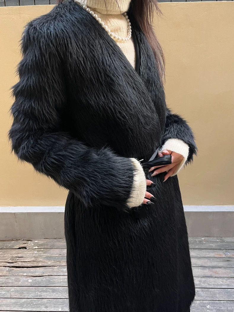 Maison Margiela Maison Margiela Alpaca fur coat Size M / US 6-8 / IT 42-44 - 1 Thumbnail