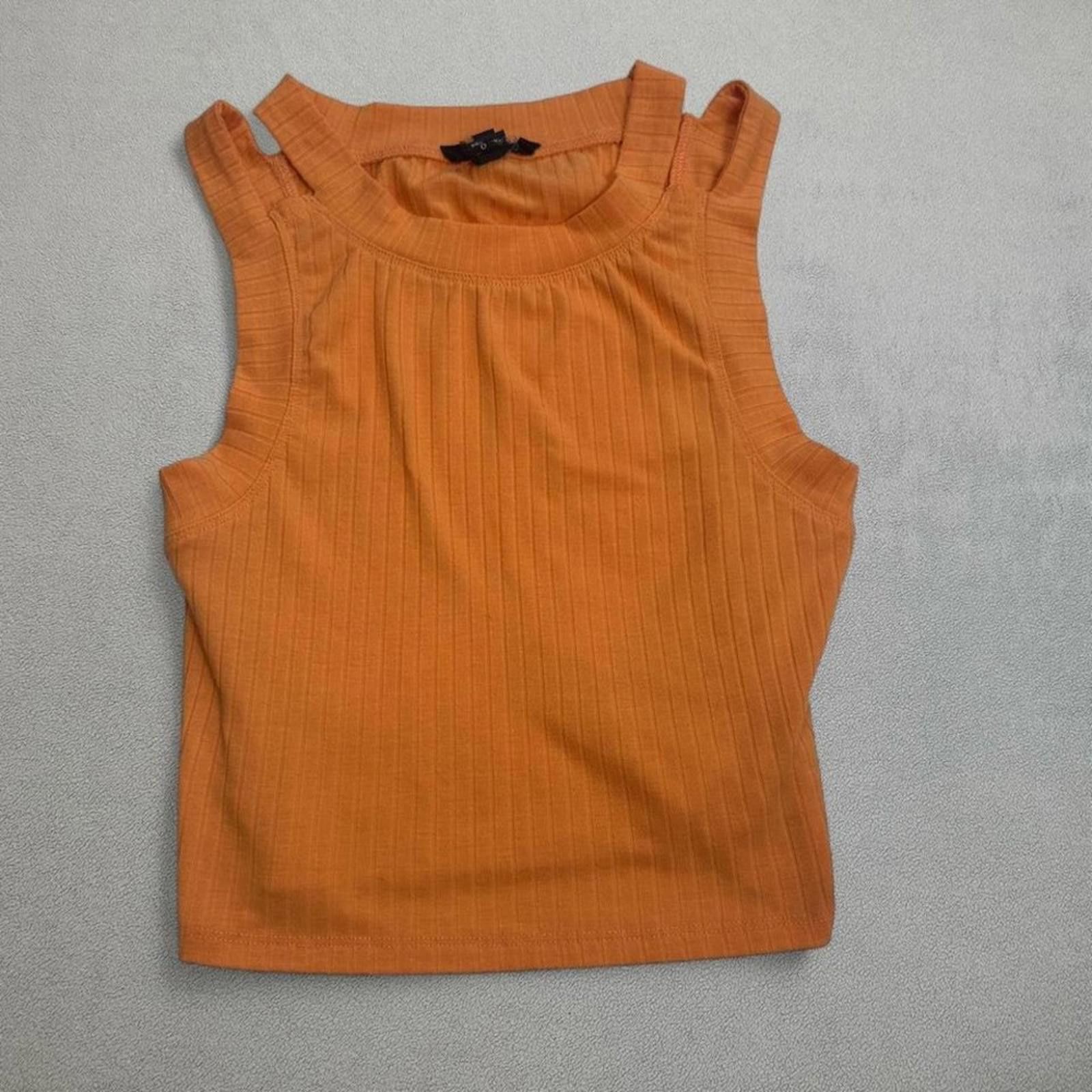 Other H:ours Revolve Tank Top S Julie Cropped Ribbed Cutout Shirt Size S / US 4 / IT 40 - 1 Thumbnail