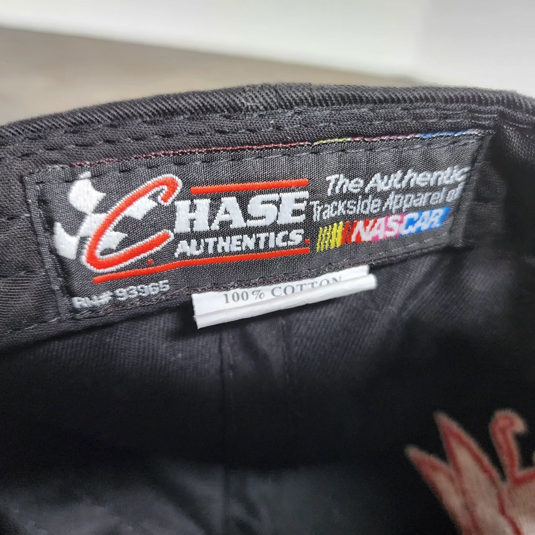 Chase Authentics NASCAR Adjustable Chase Authentics Black Hat User: NASCAR Adjustable Chase Authentics Black Hat Size ONE SIZE - 5 Thumbnail