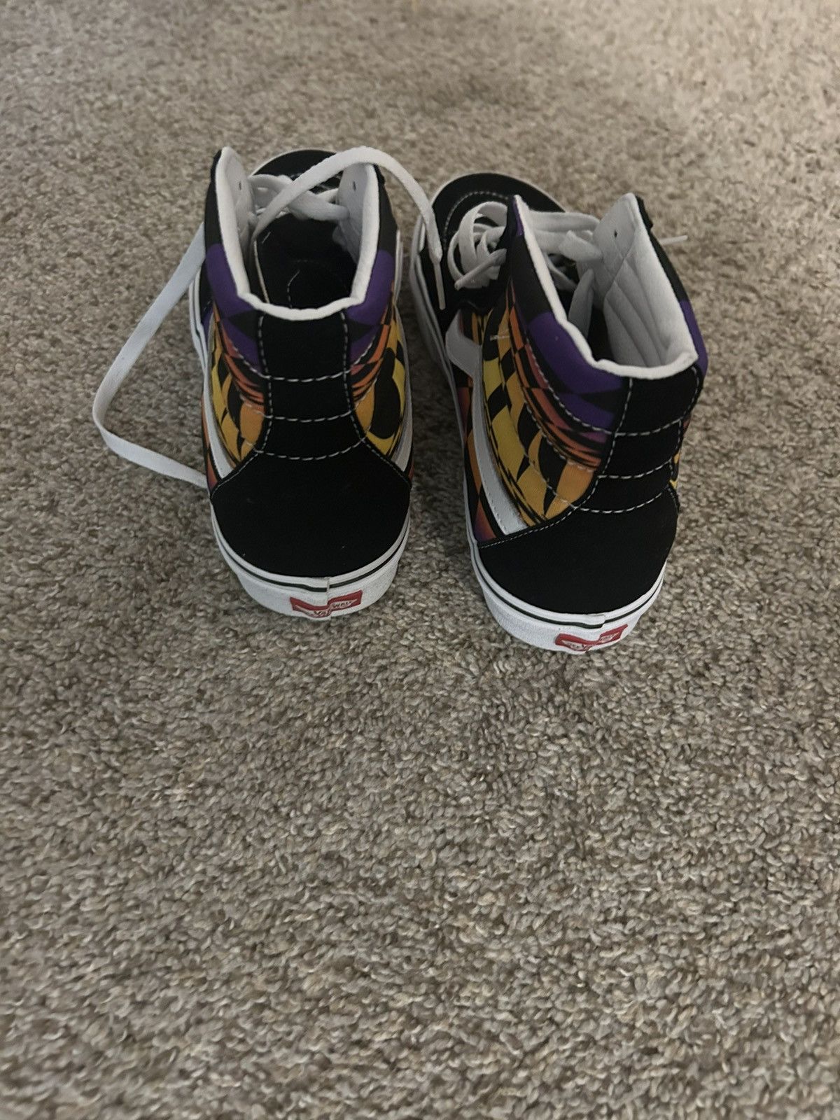 Vans × Vintage Vans Flame high skates Size US 11.5 / EU 44-45 - 4 Thumbnail