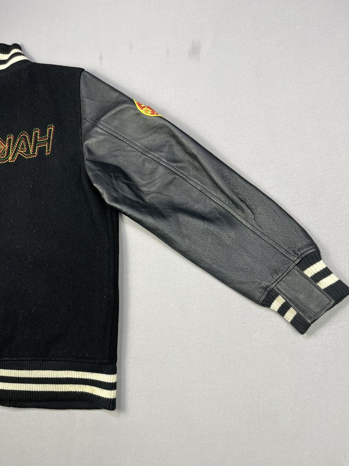 Japanese Brand Shooto Japan SOLJAH Coloured Spell Out Varsity Jacket Size US M / EU 48-50 / 2 - 6 Thumbnail