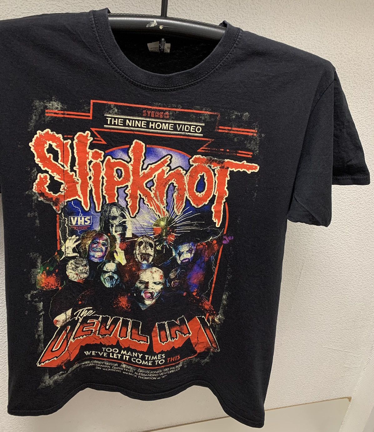 Band Tees Slipknot devil in I vintage fullprint band rock t-shirt L sz Size US L / EU 52-54 / 3 - 6 Thumbnail