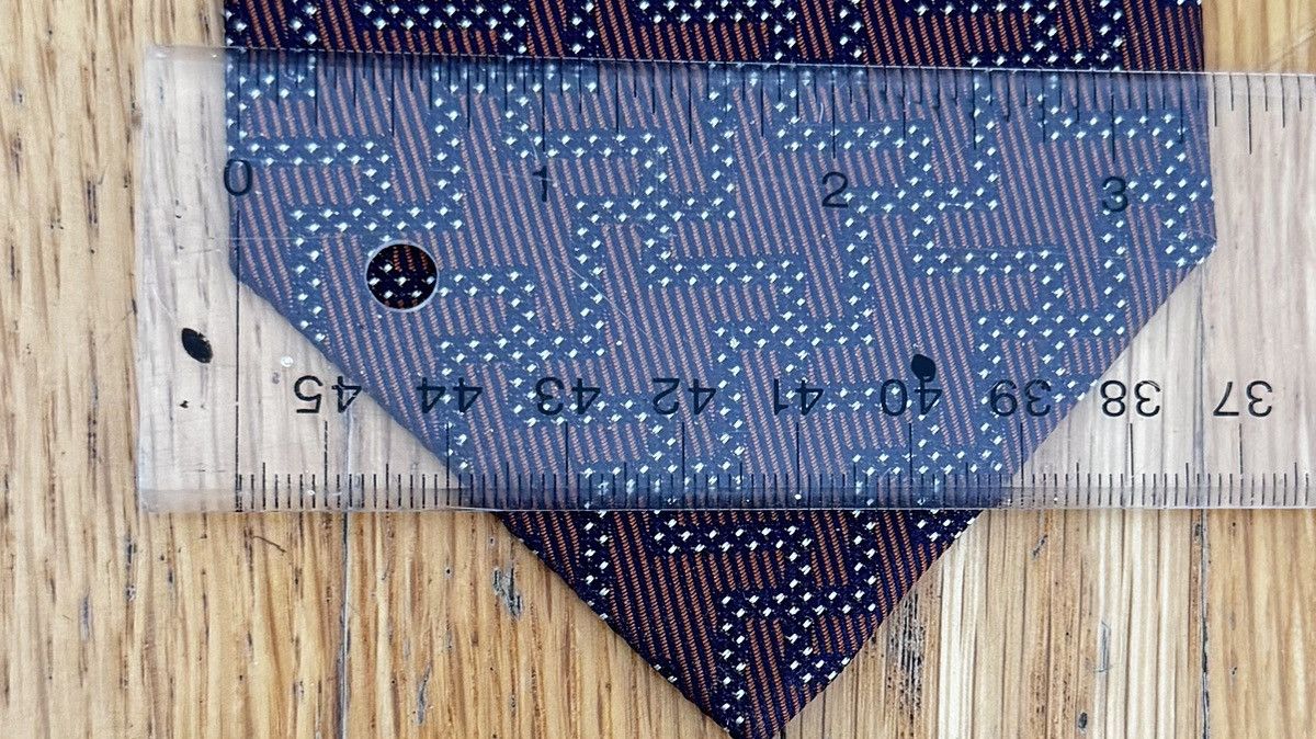 Isaia Isaia - geometric woven tie Size ONE SIZE - 3 Thumbnail