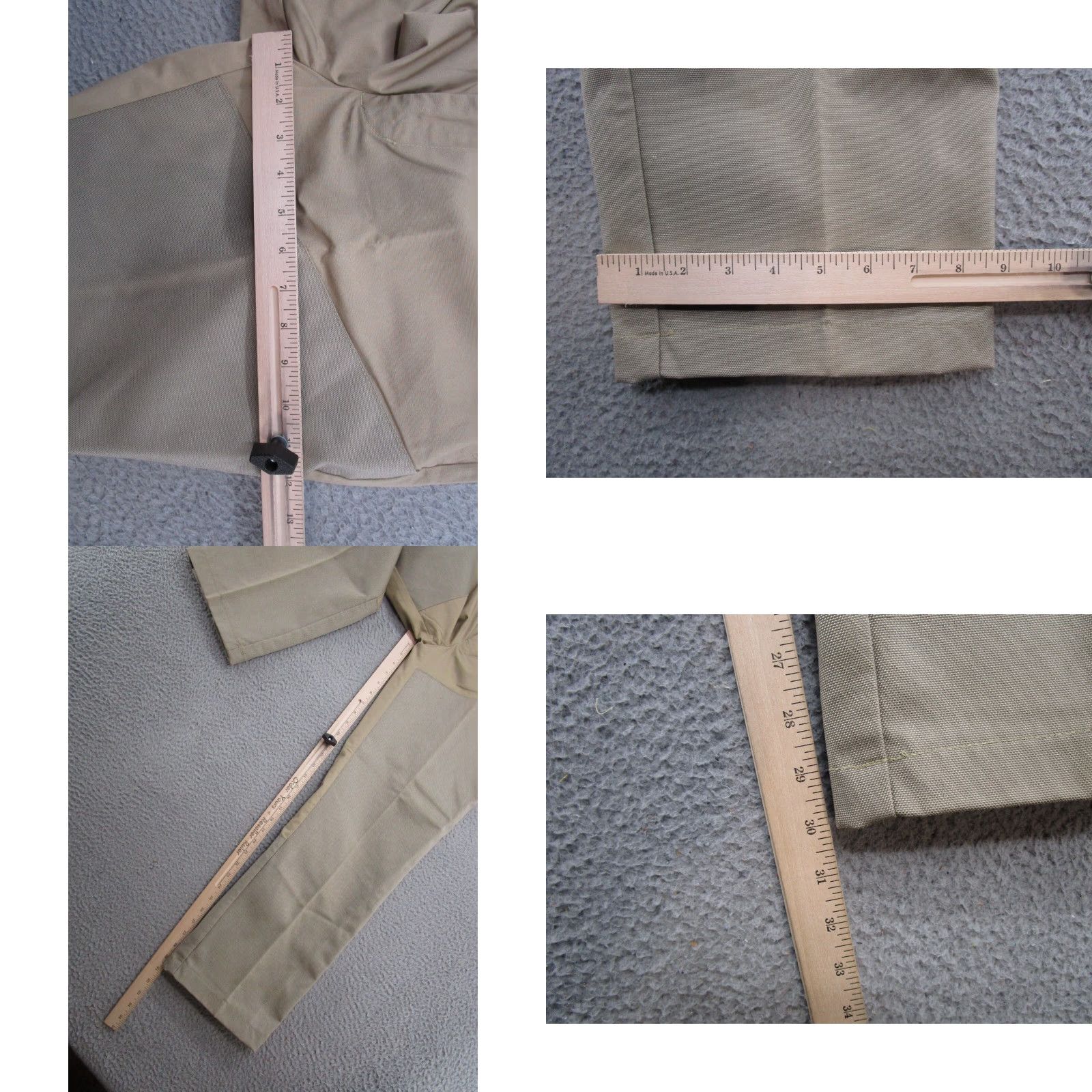 Vintage VINTAGE Dunns Pants Men 32 Beige Outdoor 34 Tag Size 32x30 Hunting Hiking Pants Beige Outdoor Men 32x30 90s Size US 32 / EU 48 - 8 Thumbnail