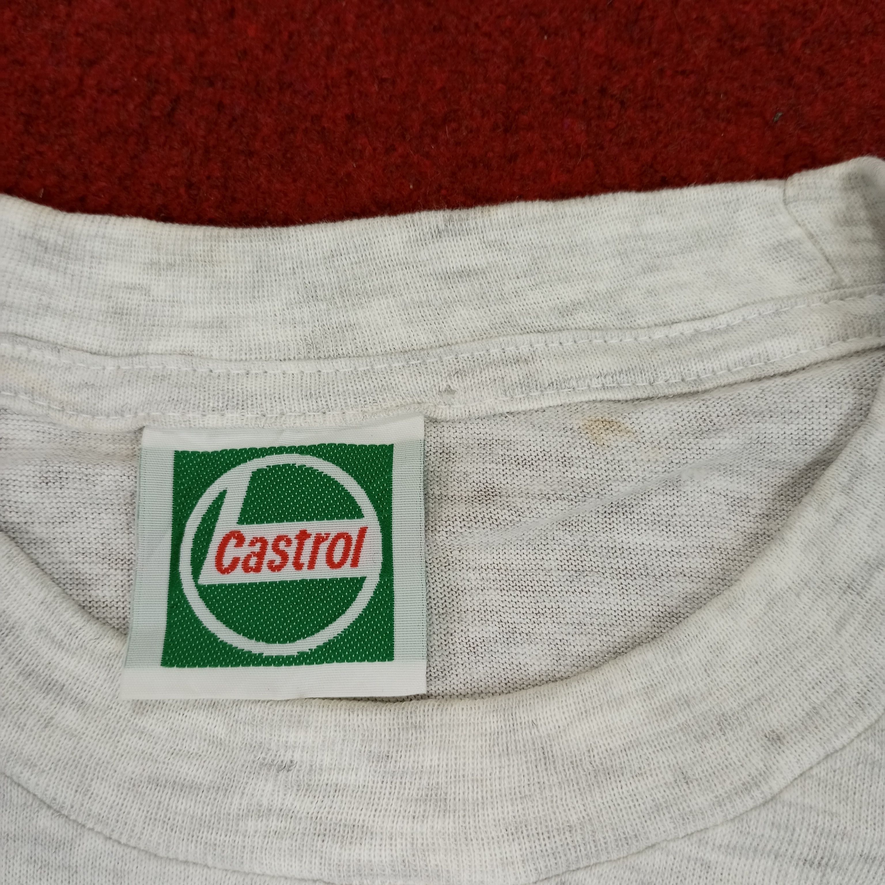 Vintage Castrol Racing Promo Style Tshirt Oil Motorsports Size US L / EU 52-54 / 3 - 7 Thumbnail