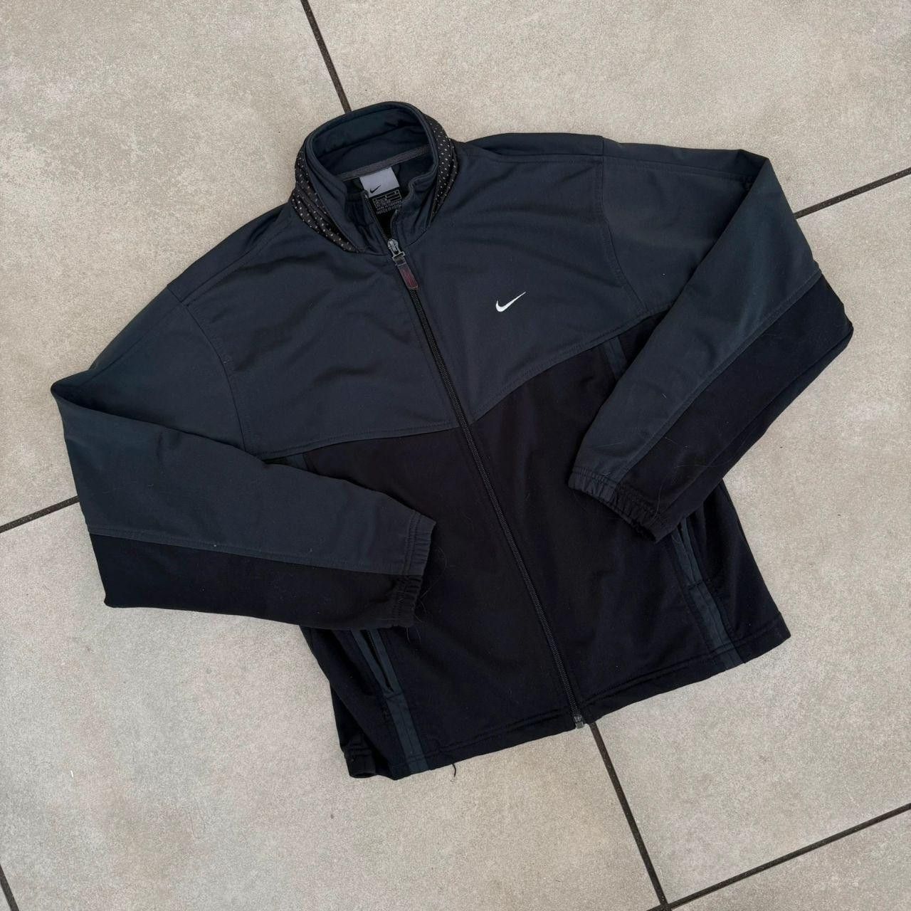 Nike Nike Vintage 90s Track Jacket Black Retro Size US S / EU 44-46 / 1 - 2 Thumbnail