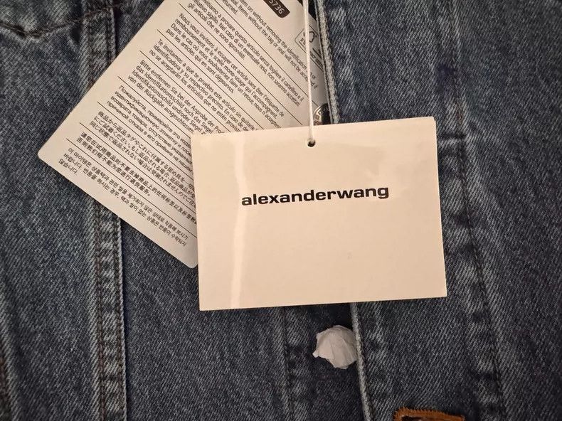 Alexander Wang Alexander Wang Oversized Denim Jacket- Size XXS / US 00 / IT 34 - 4 Thumbnail