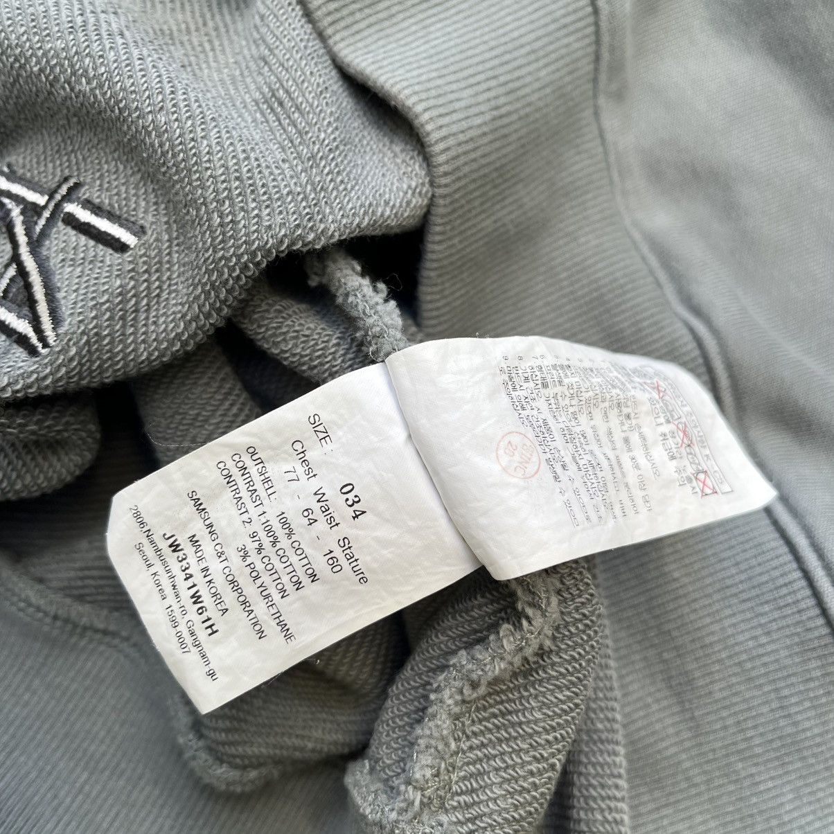 Juun.J Juun.J Embroidery Heavy Sweatshirt Center Logo Size US S / EU 44-46 / 1 - 8 Thumbnail