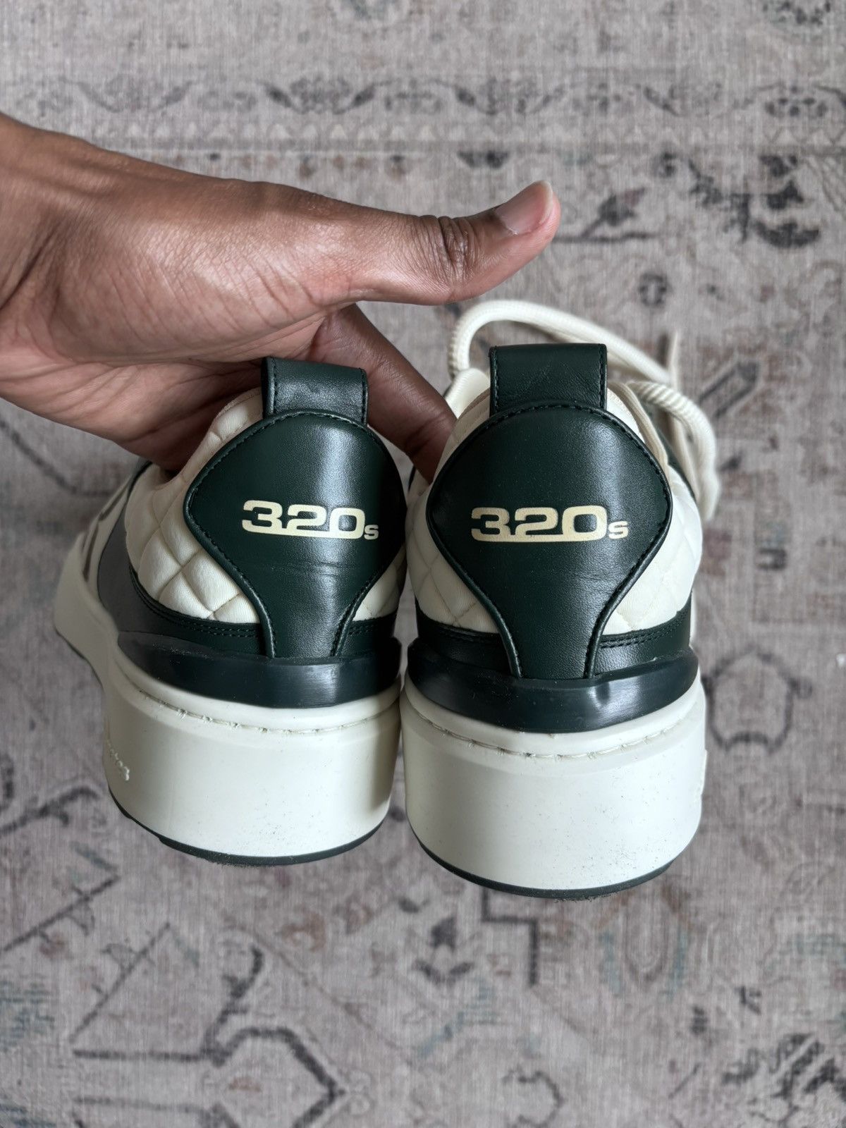 Other 320s - FOREST GREEN & WHITE by Sol3MATES Size US 11 / EU 44 - 5 Thumbnail