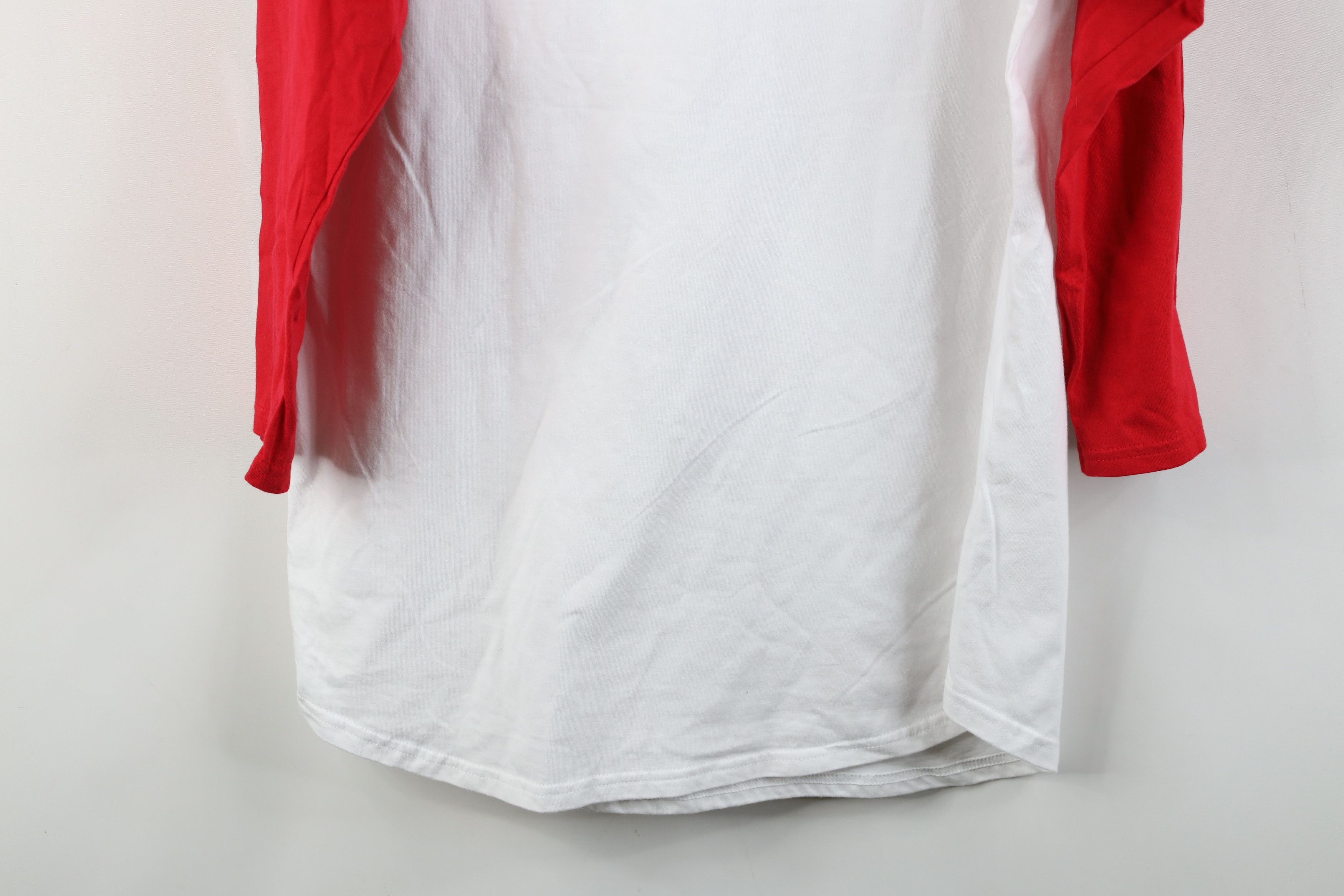 Vintage Vintage 90s Streetwear 3/4 Sleeve Raglan Baseball T-Shirt Size US M / EU 48-50 / 2 - 9 Thumbnail