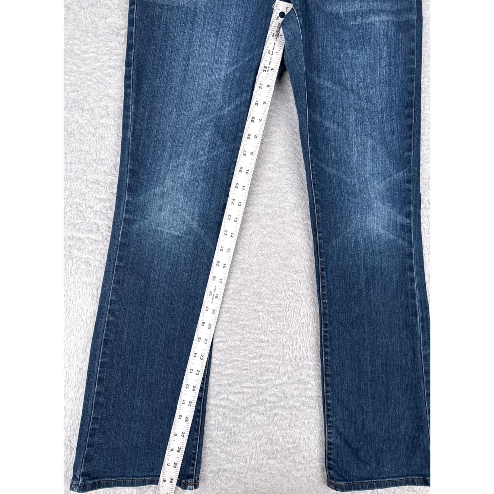 Vintage Sonoma Jeans Womens 6 Blue Denim Bootcut Low Rise Cotton Blend 29x31 Size 28" / US 6 / IT 42 - 7 Thumbnail