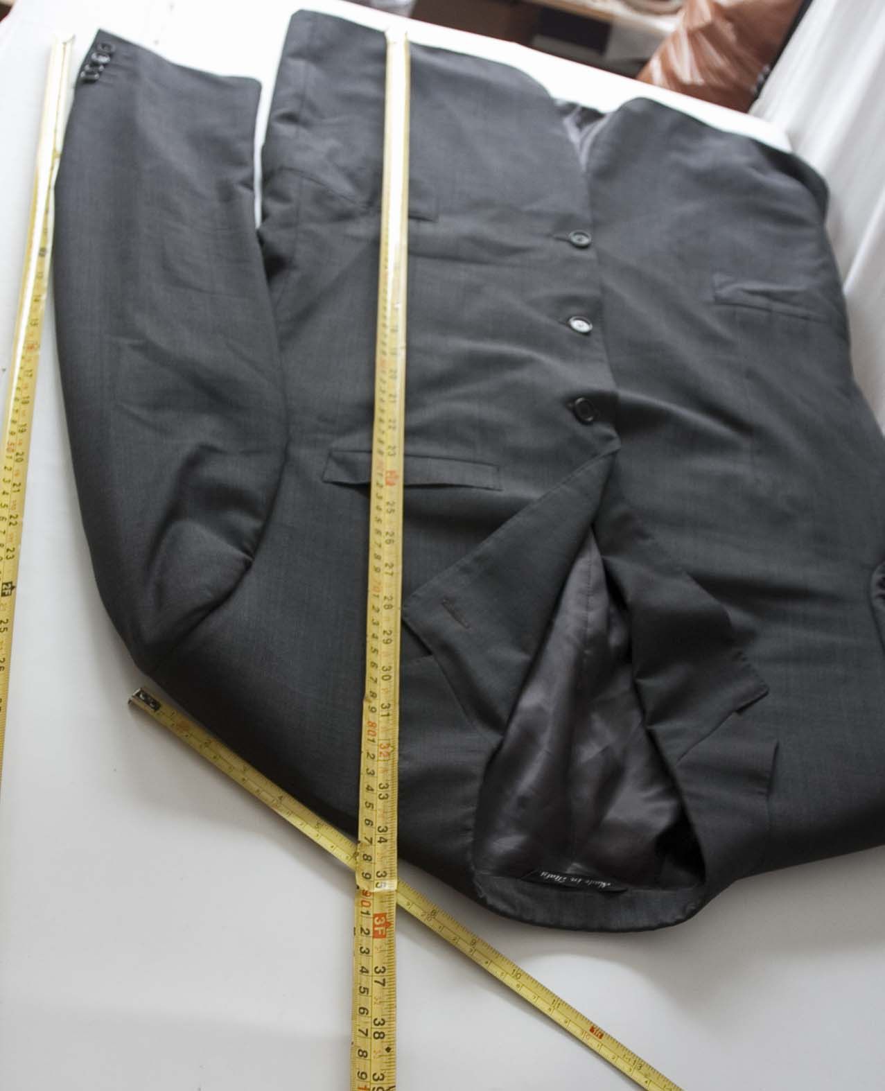 Canali Canali Jacket Wool Made in Italy Size 54L/42US Gray Size 42R - 6 Thumbnail