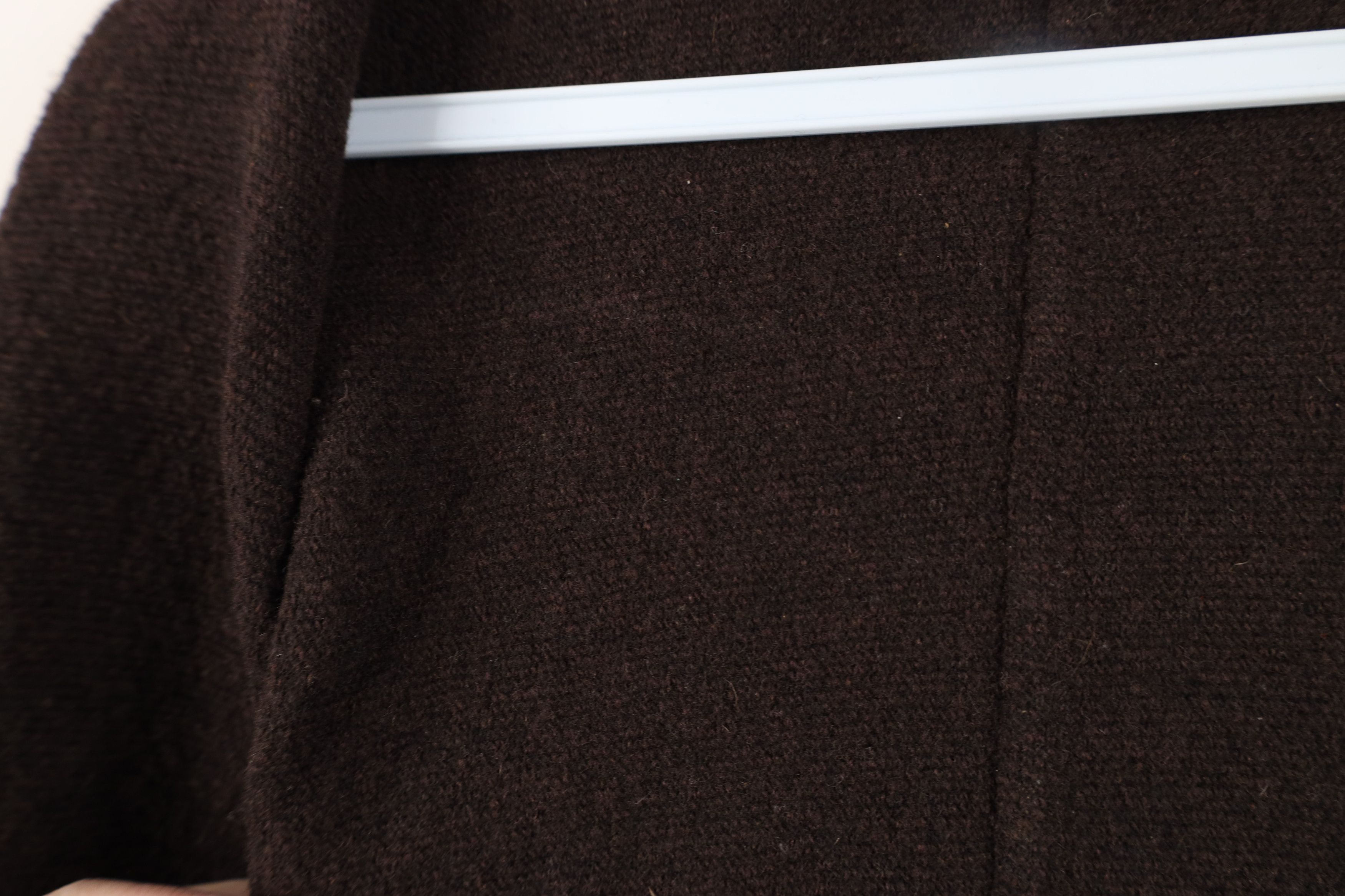 Eileen Fisher Eileen Fisher Virgin Wool Knit Button Sweater Jacket Brown Size L / US 10 / IT 46 - 9 Thumbnail