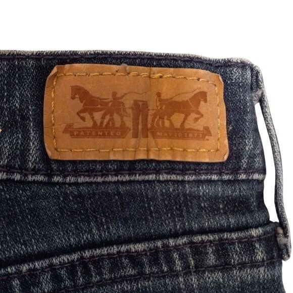 Levi's Levis 505 12L 31x27 Womens Straight Leg Jeans Medium Wash Bl Size 34" / US 12 / IT 48 - 9 Thumbnail
