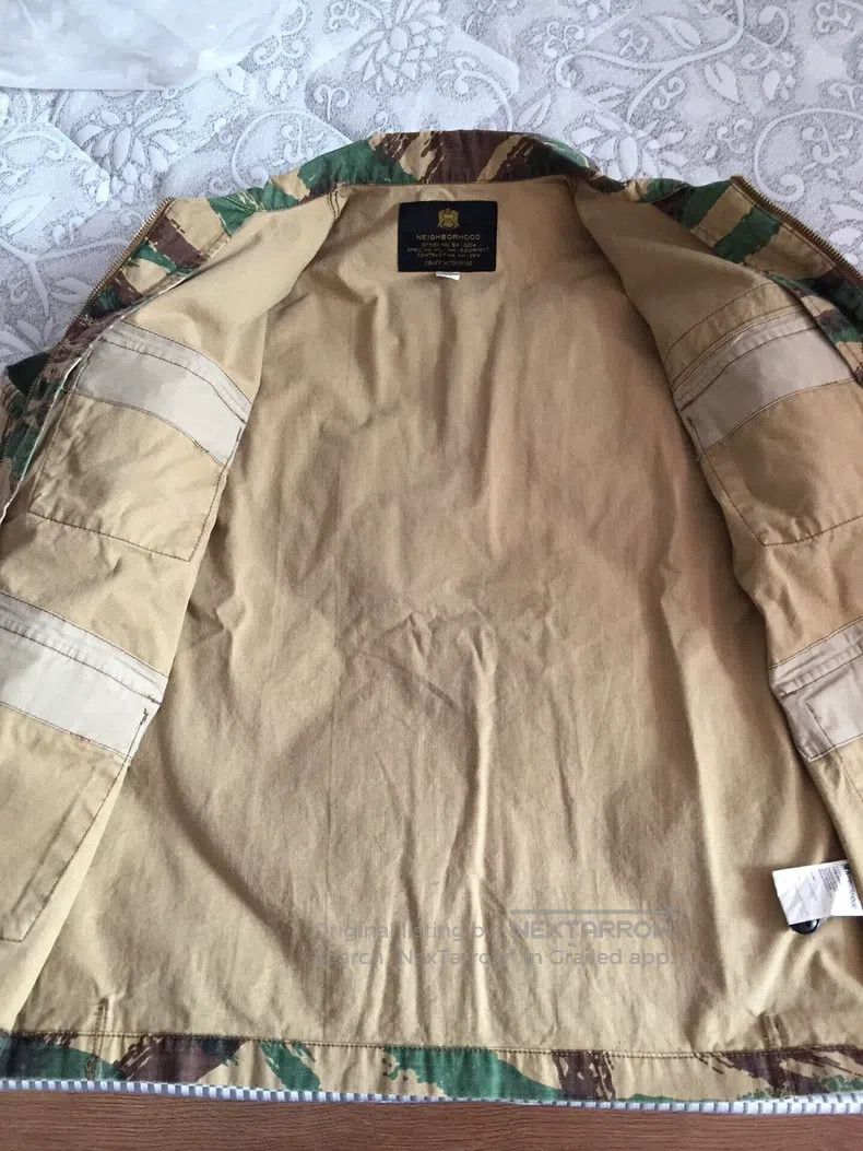 Neighborhood Neighborhood Lizard-patterned four-bag coat Size US M / EU 48-50 / 2 - 9 Thumbnail